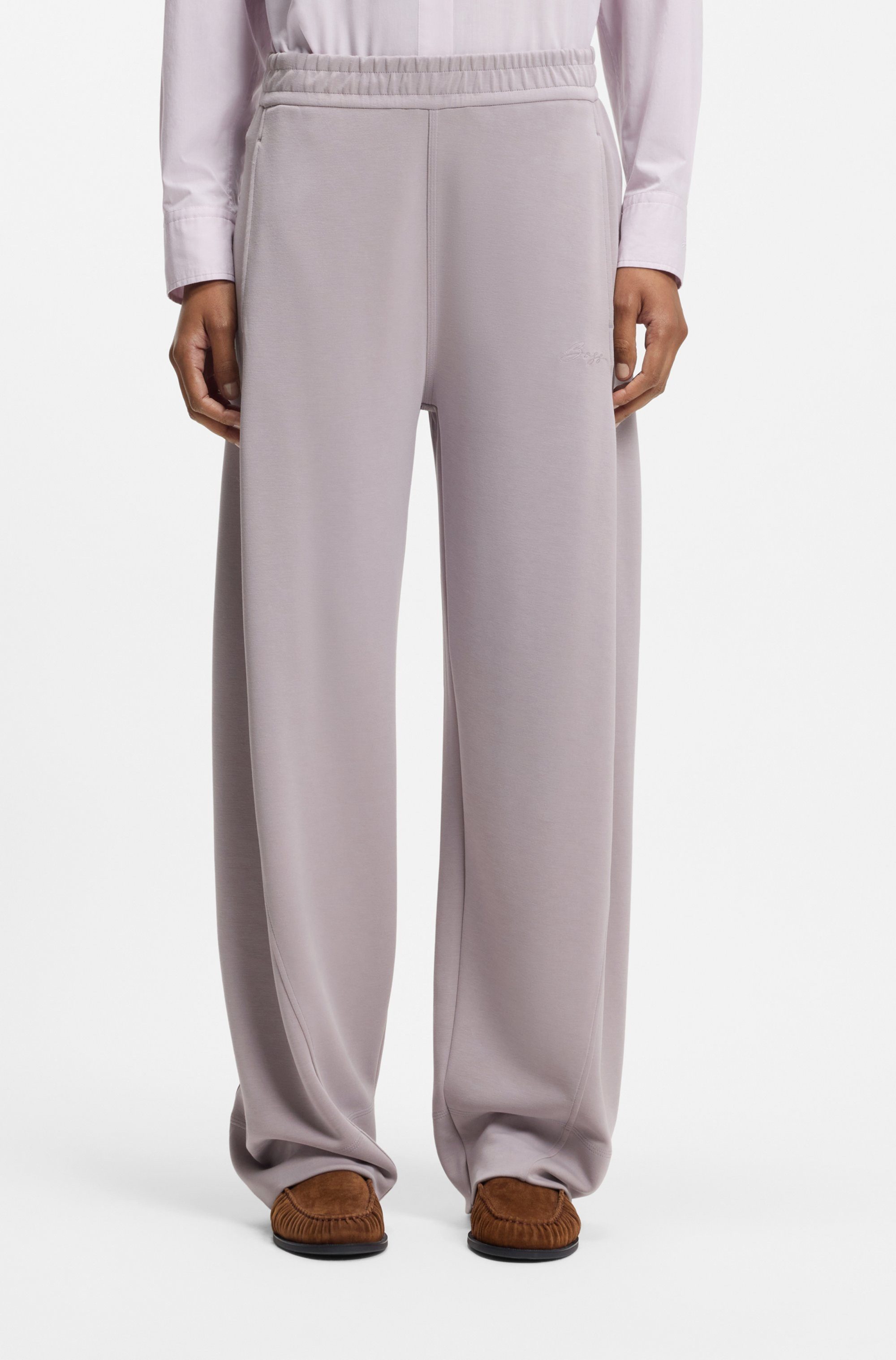 BOSS ORANGE Jogginghose Eluxey Premium Damenmode Balloon Fit