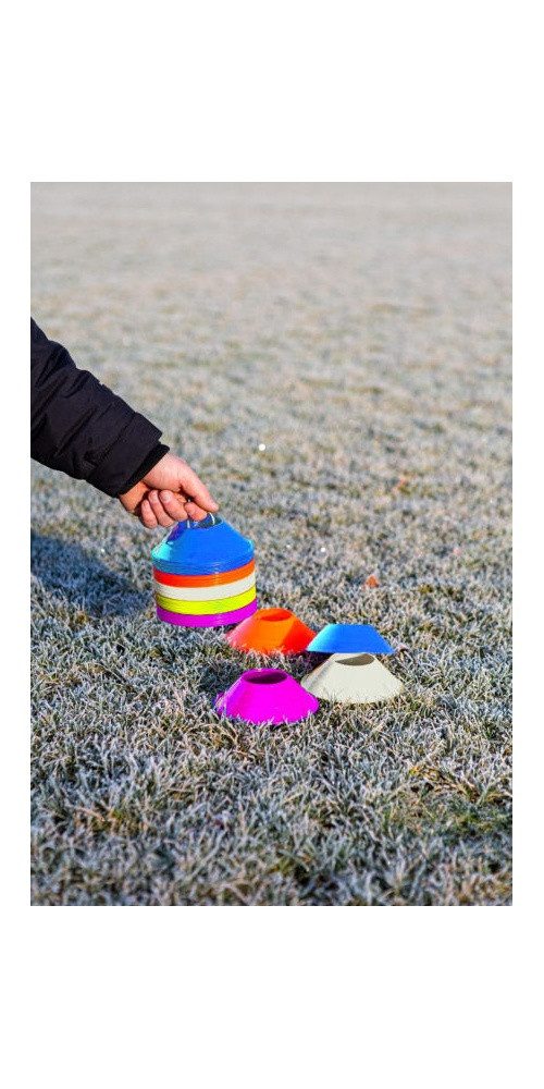 Trainingshilfe Markierungshütchen 50er Set (Mini)