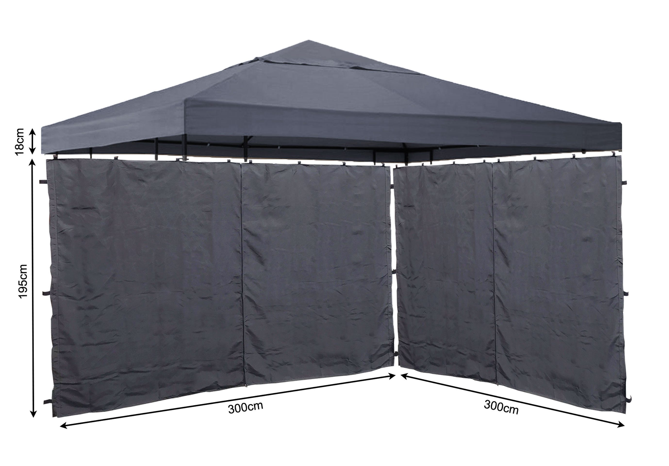 Quick Star Pavillon-Ersatzdach Ersatzdach und 2 günstig online kaufen