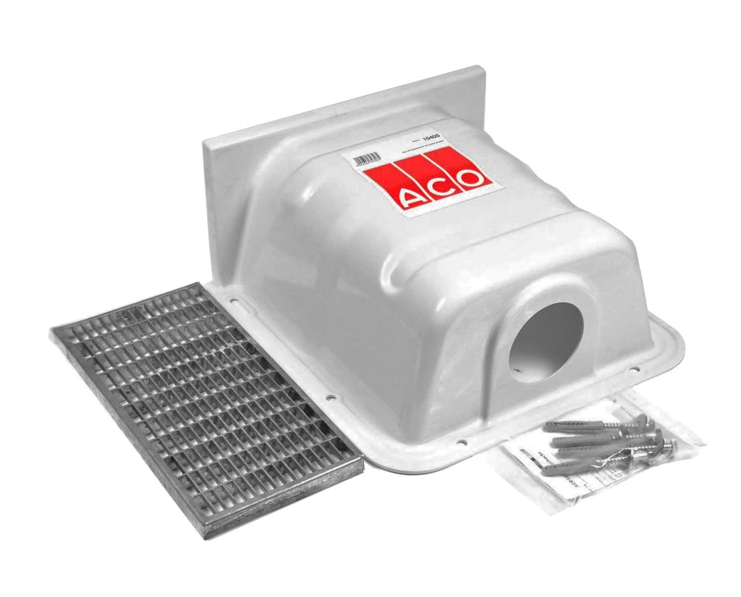 ACO Severin Ahlmann GmbH & Co. KG Lüftungsschacht 40x40cm Lüftungsschacht mit Boden + Maschenrost 30/10, 40x20x40 cm, 3-St., begehbar, inkl. Montageset, einfacher Einbau