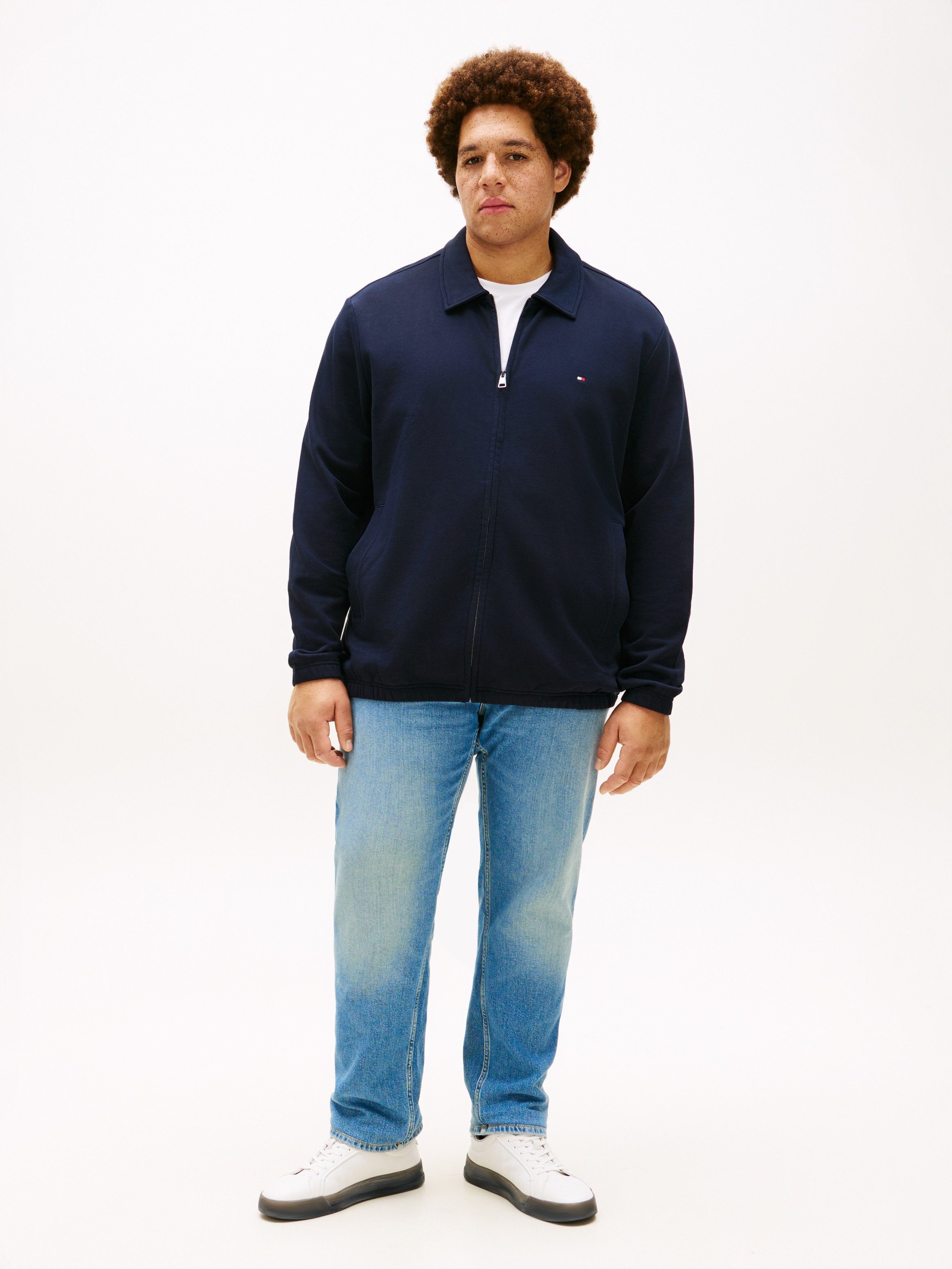 Tommy Hilfiger Big & Tall Sweatjacke ESSENTIAL TERRY IVY Große Größen, regular fit