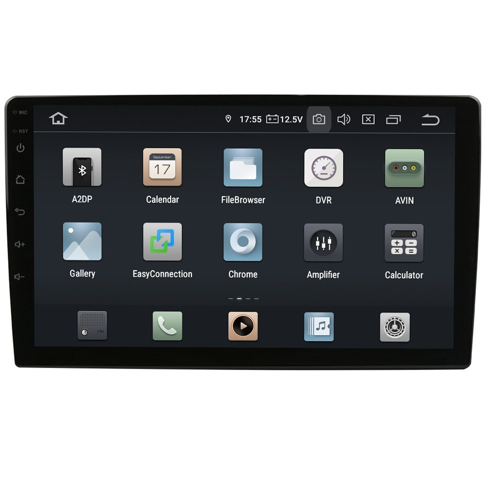 10" Für C5 Autoradio Touchscreen Citroen TAFFIO CarPlay Einbau-Navigationsgerät Android 08-17 RD/TD