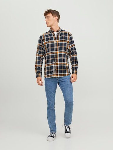 Jack & Jones SHIRT Desert CHECK Karohemd JJECLASSIC AUTUMN SN Sun LS