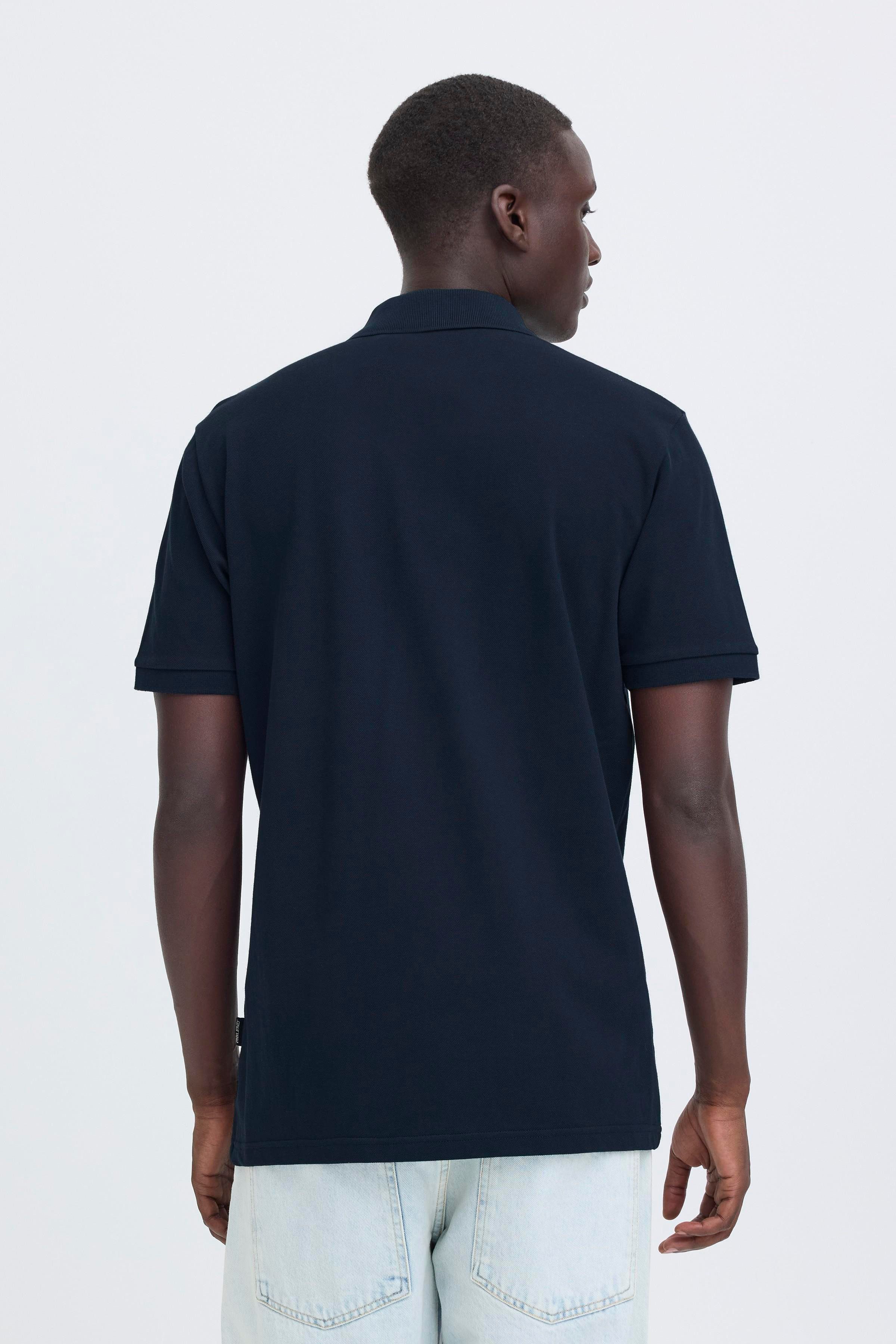 Blend Poloshirt BHABDO POLO S/S mit klassischem Polokragen, aus Baumwolle, Regular Fit, Kurzarm