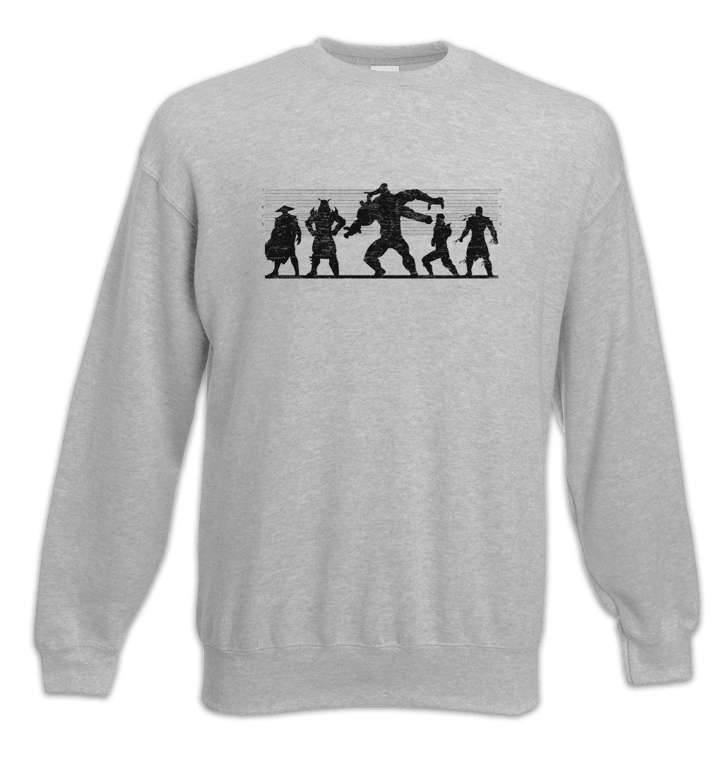 Sweatshirt Mortal Suspects Sweatshirt Fighter Kombat Nerd Criminals Kriminelle