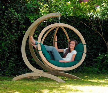 Amazonas Hängesessel Globo Chair - Ein moderner In- und Outdoor Hängesessel, wasserabweisend, FSC-zertifiziertes Holz