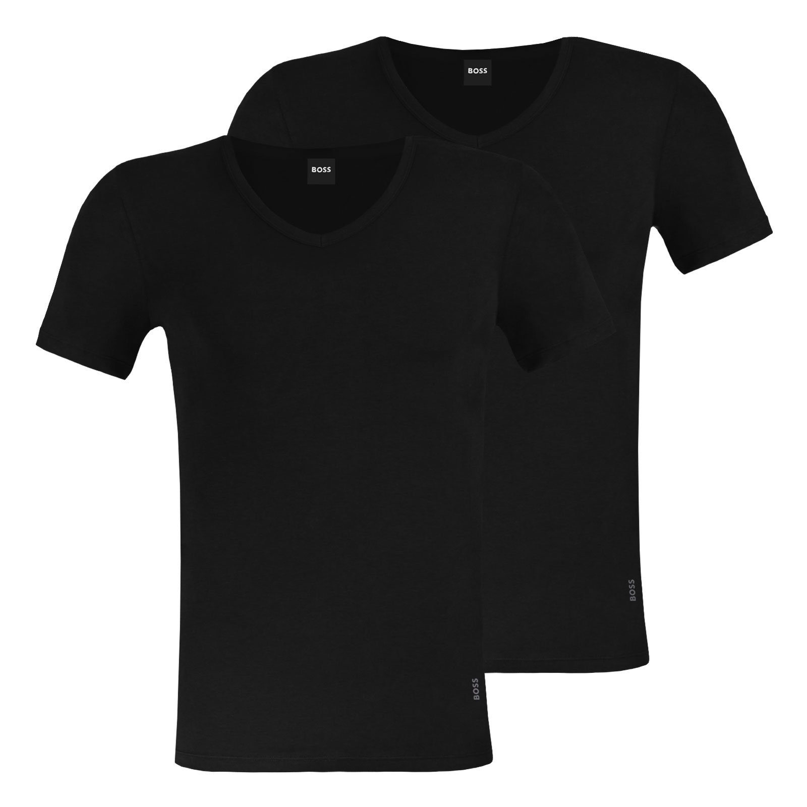 BOSS Unterziehshirt Modern T-Shirt (2-St) mit V-Ausschnitt günstig online kaufen