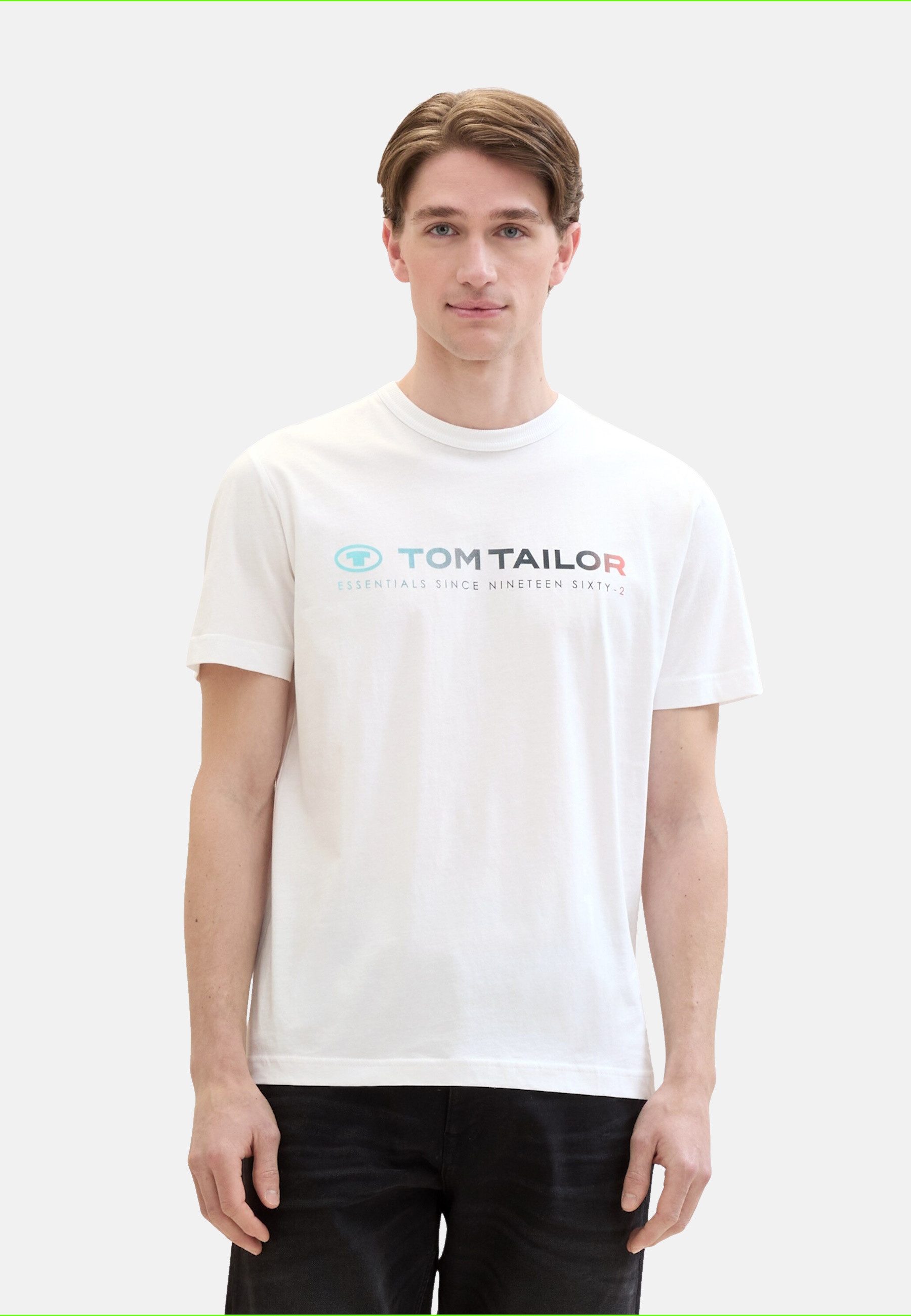 TOM TAILOR T-Shirt T-Shirt Kurzarmshirt (1-tlg., 1)