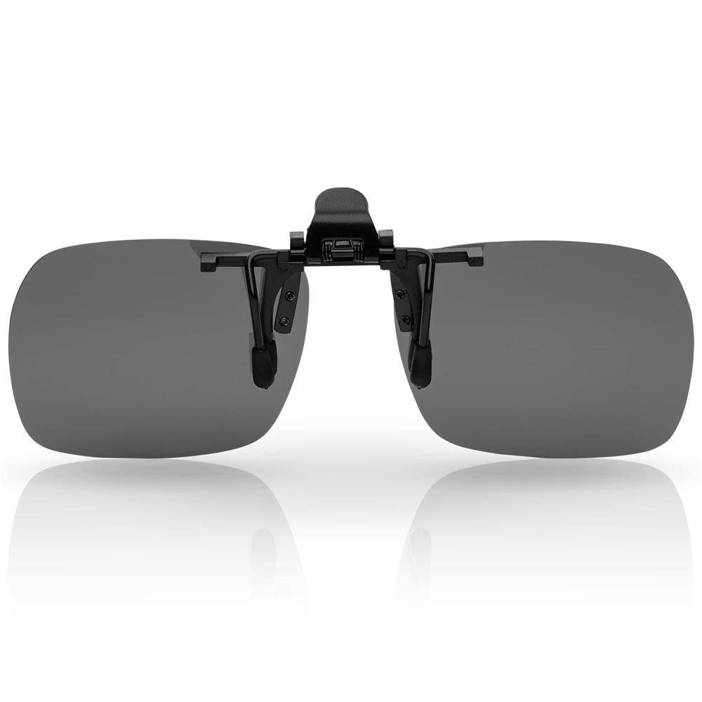 BEZLIT Eyewear Sonnenbrille Brillen Aufsatz Clip Schwarz (1-St) Linsen On polarisierten mit