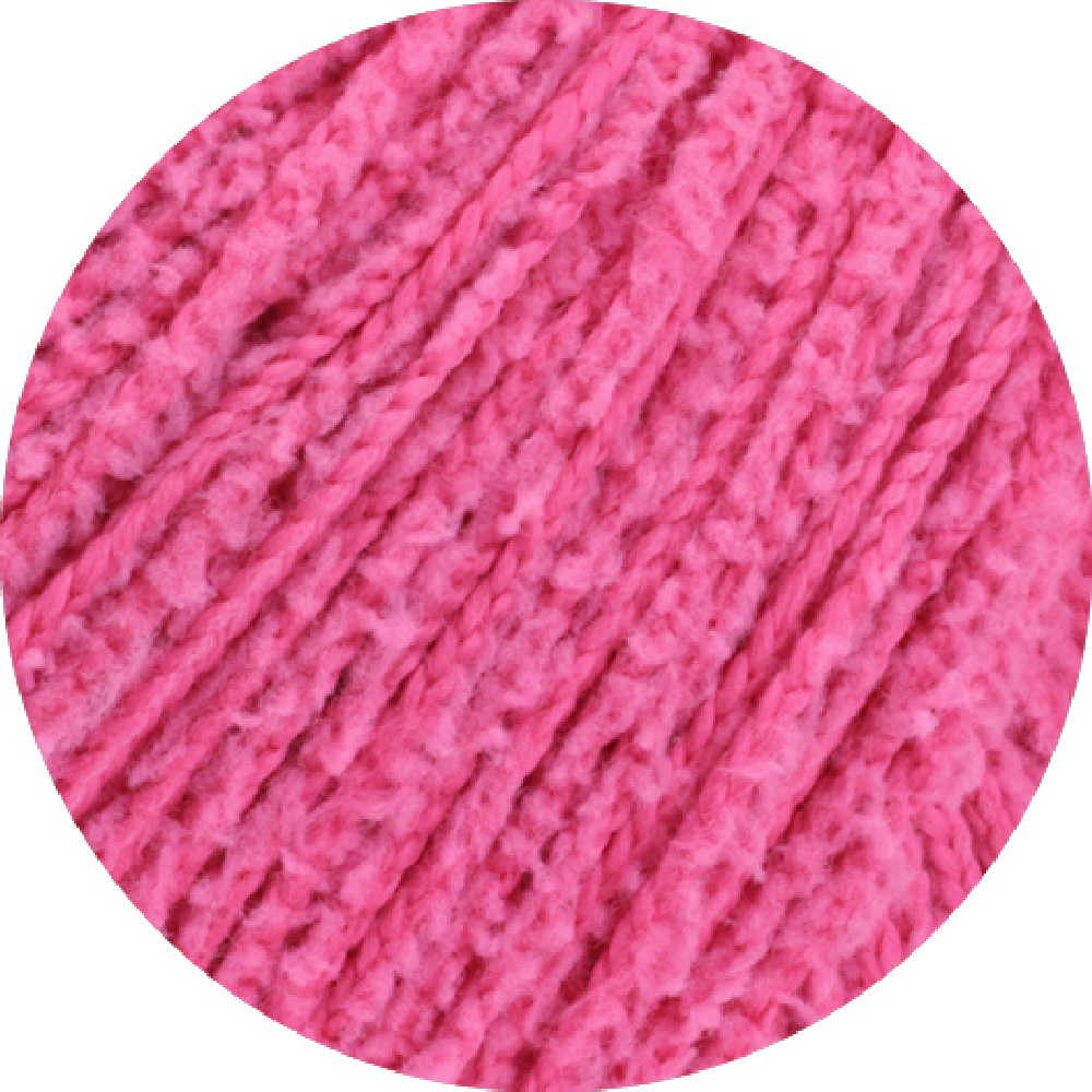 LANA GROSSA JOLIE Häkelwolle, 120 m (50 Gramm), kuschelweiches Effektgarn nicht nur für das Baby auf Baumwollbasis