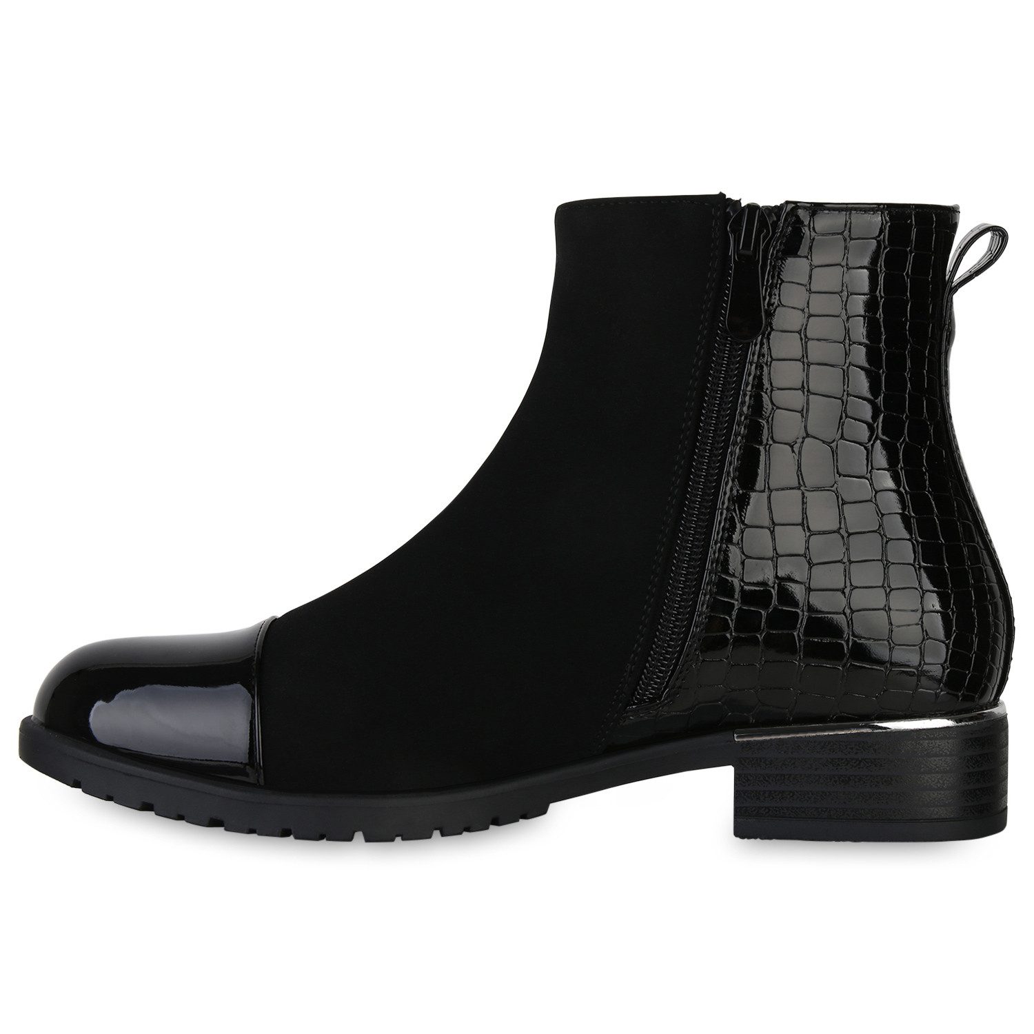 VAN HILL 840501 Stiefelette Damen Leicht Gefütterte Klassische Stiefeletten günstig online kaufen