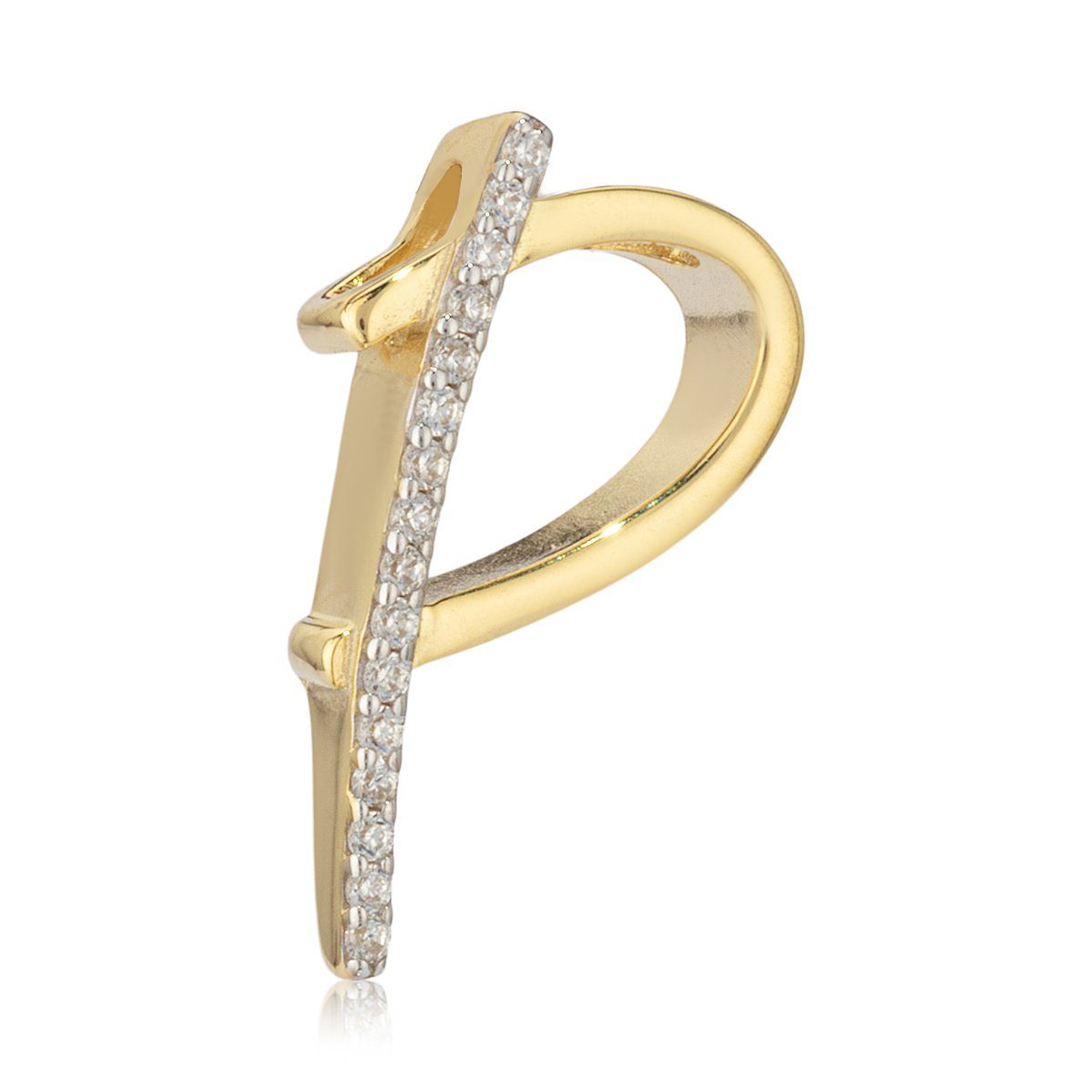 NKlaus Buchstabenanhänger Buchstabe P 8 Karat günstig online kaufen