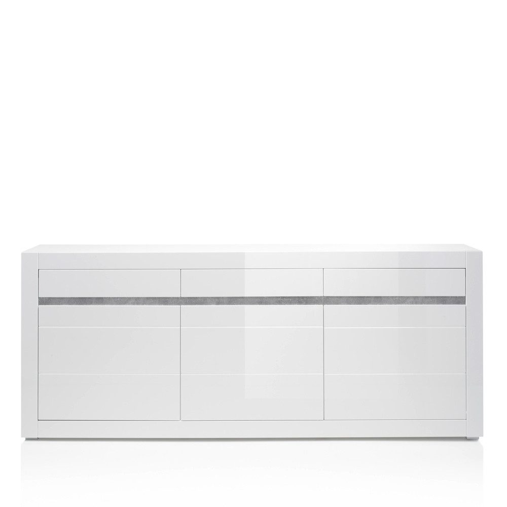 Lomadox Sideboard COGO-61, Sideboard in Hochglanz günstig online kaufen