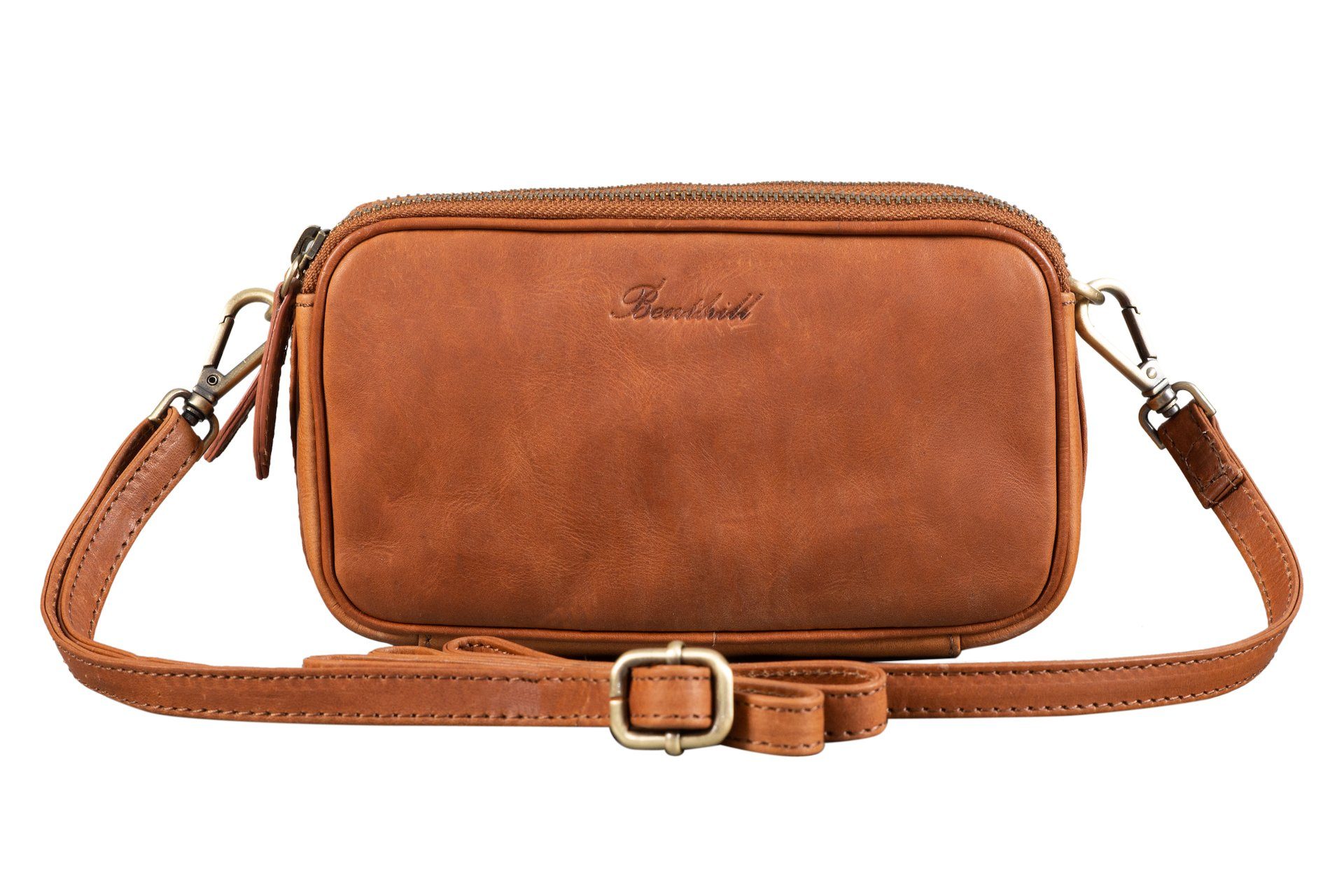 Benthill Umhängetasche Damen Reisetasche Echt Leder günstig online kaufen