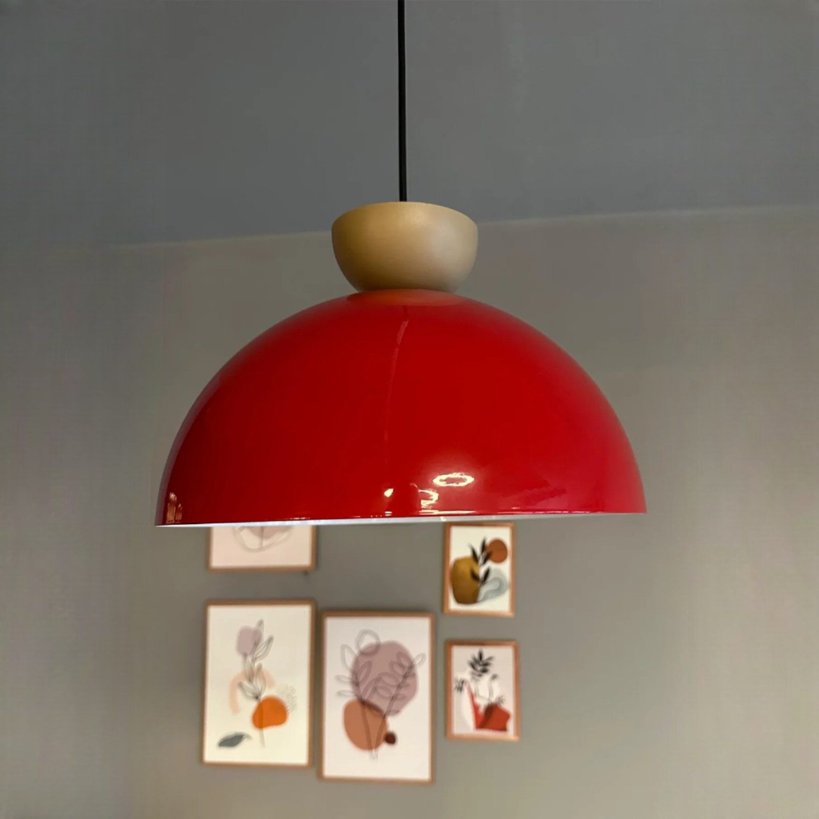 Bamyum Pendelleuchte Yimpi Metall Ø30 cm, günstig online kaufen