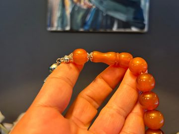 TesbihBid Kettenanhänger Osmanli Harika (Rosary Faturan 33-tlg., Kehribar bakalite, 33-tlg., Gebetskette Tesbih Misbaha Tasbeeh Amber Prayerbeads)