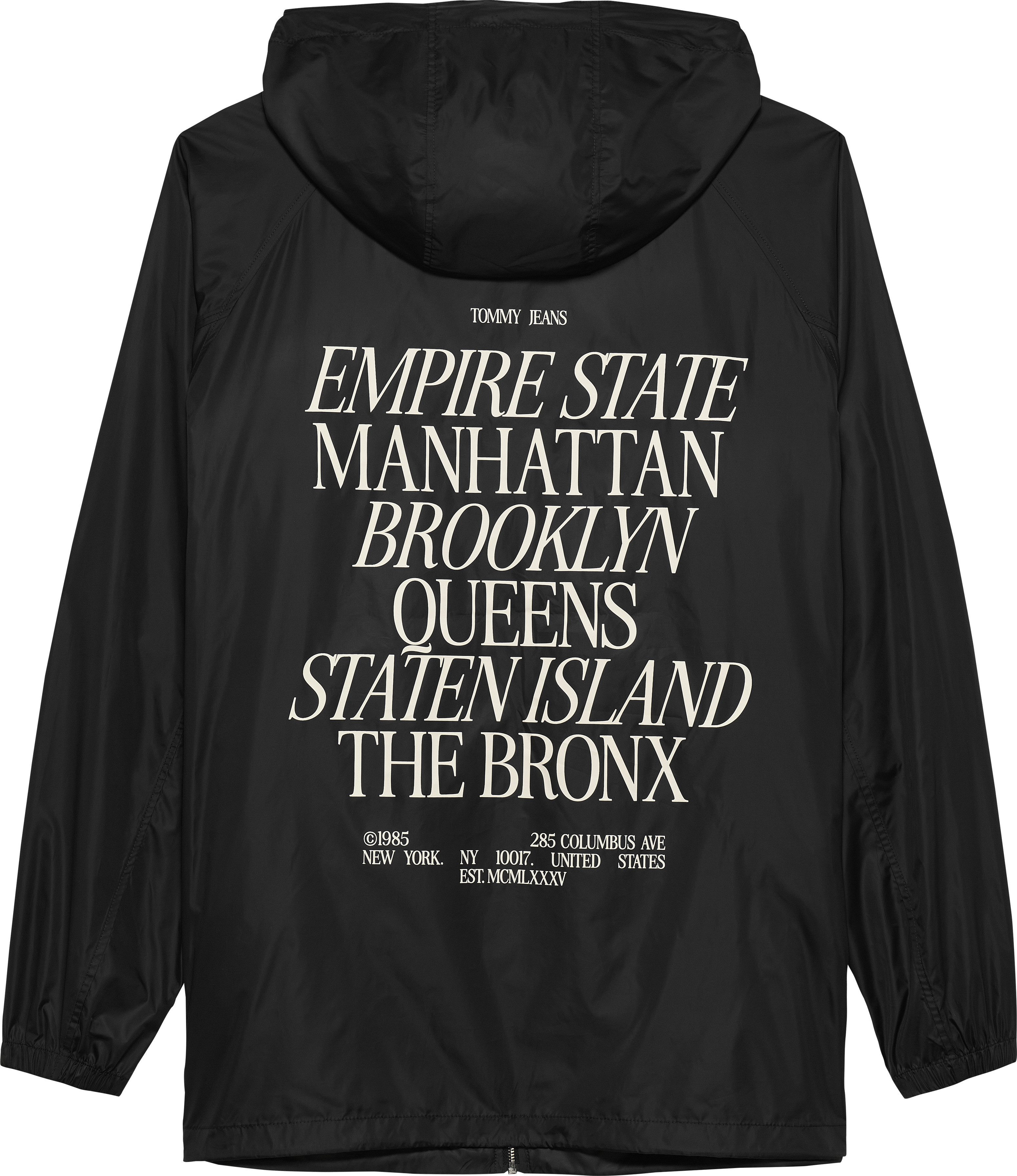 Tommy Jeans Windbreaker TJM WINDBRKR BOROUGHS JACKET Sportjacke, Übergangsjacke Funktionsjacke Lightweight