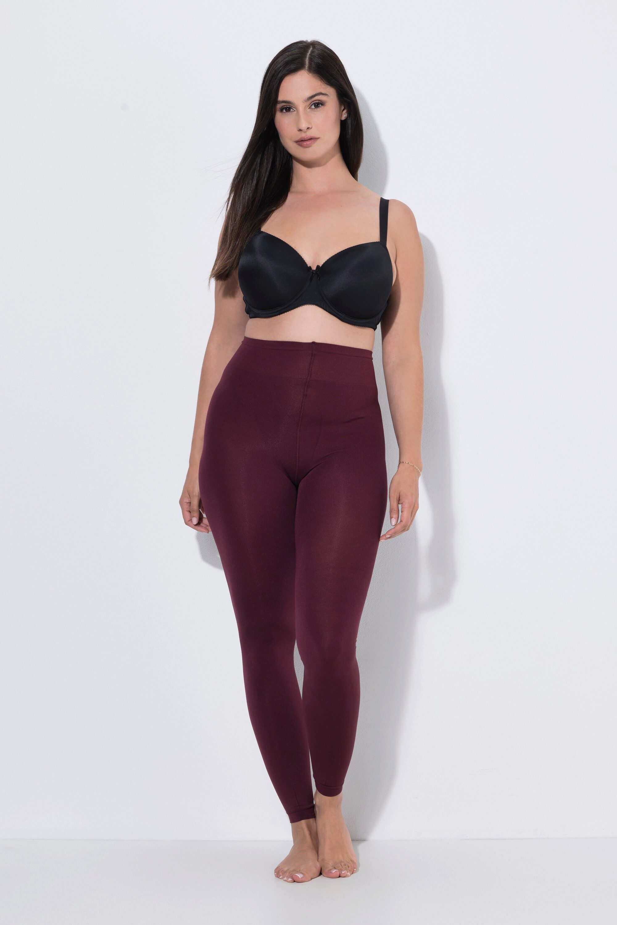Ulla Popken Feinstrumpfhose Strumpf-Leggings 200 DEN Komfortbund