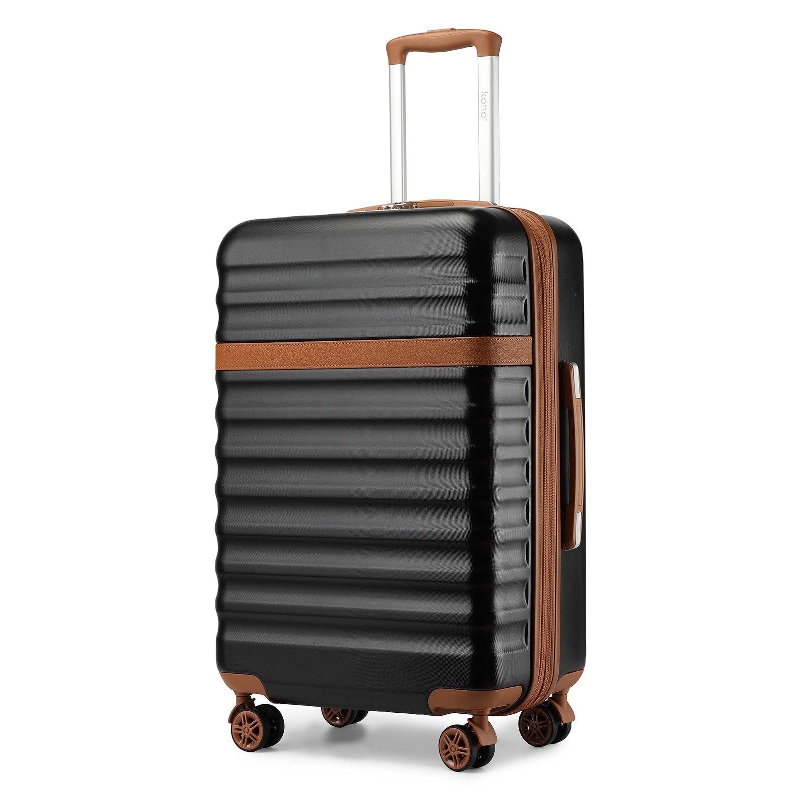 KONO Trolley Handgepäck Koffer Reisekoffer von ABS+PC Hartschalenkoffer günstig online kaufen