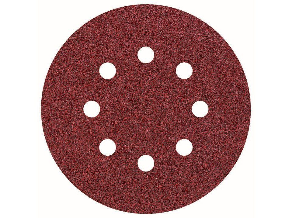 Wolfcraft Exzenterschleifer Wolfcraft Haftschleifscheiben Ø 125 mm Korund 25