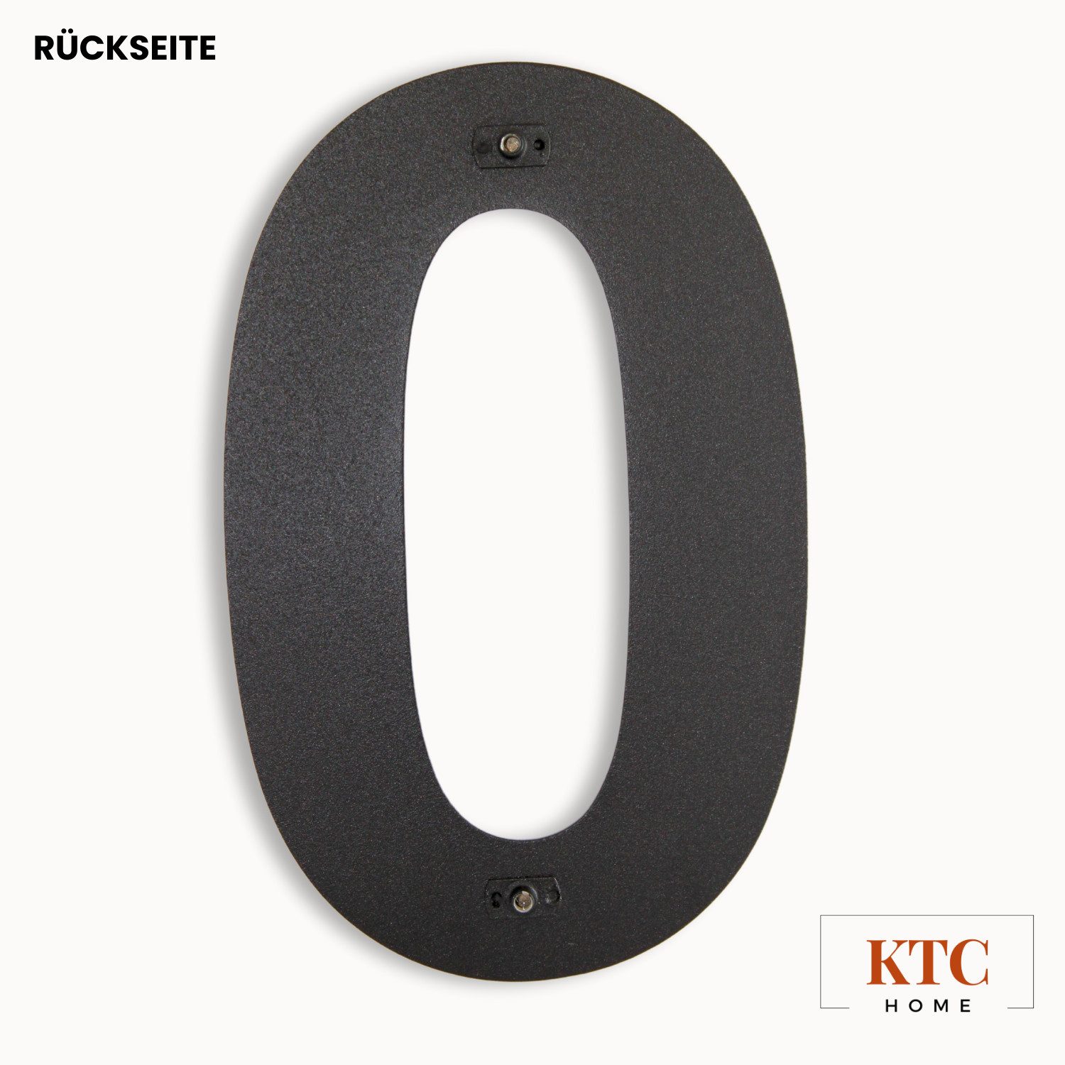 KTC Home Hausnummer KTC Premium Hausnummer schwarz 20cm