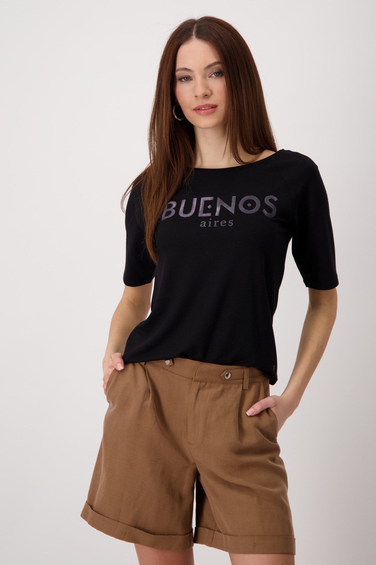 American Vintage T-Shirt Mit Raglanärmeln (rot) Online Kaufen