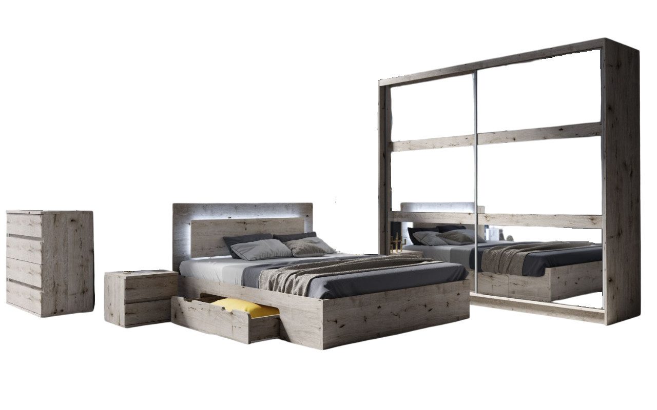 Lukas Möbel Komplettschlafzimmer Schlafzimmer Set Togo günstig online kaufen