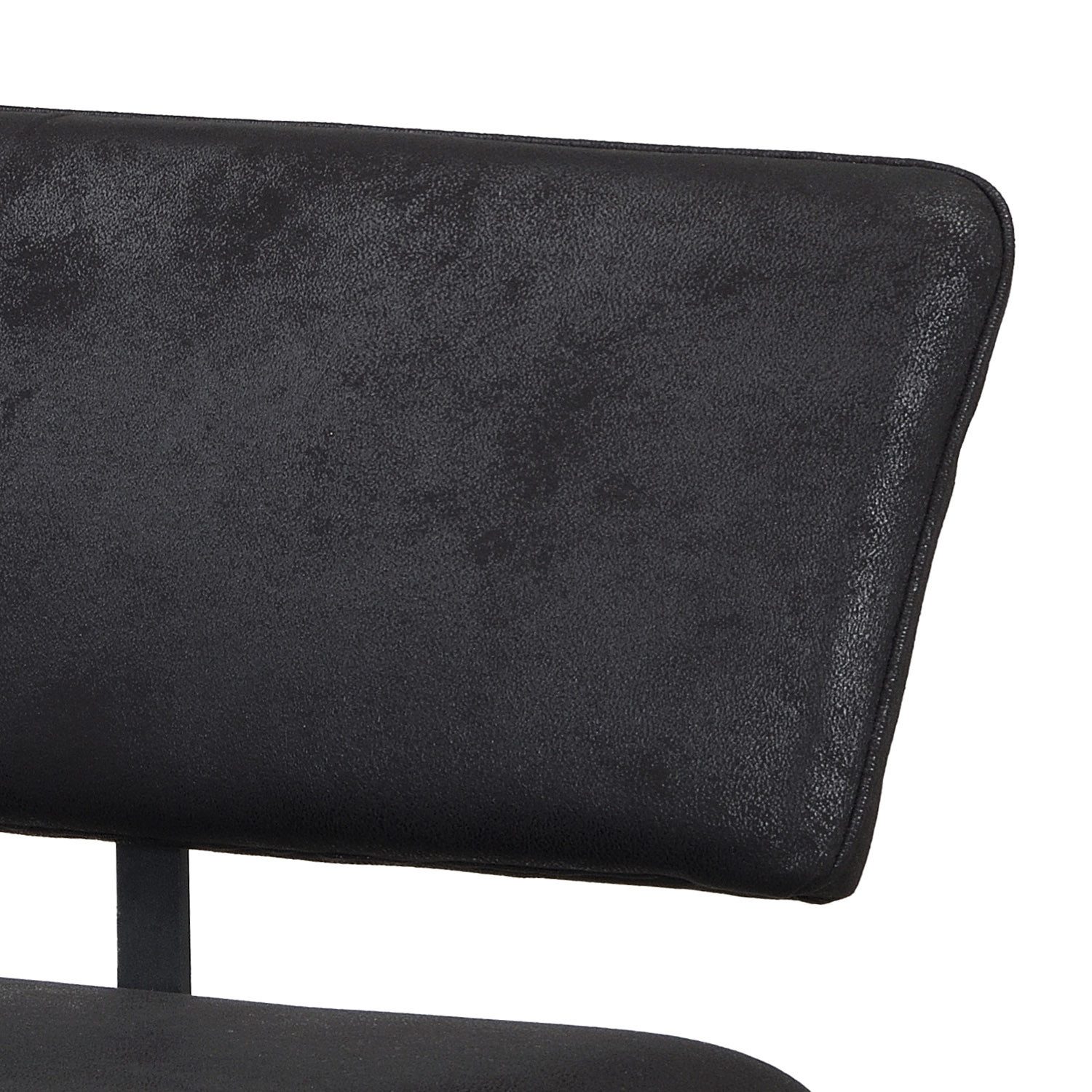 B&D home Essbank JUNA (1-St), gepolstert, stabiles Metallgestell, mit Rückenlehne, in 140 oder 160cm