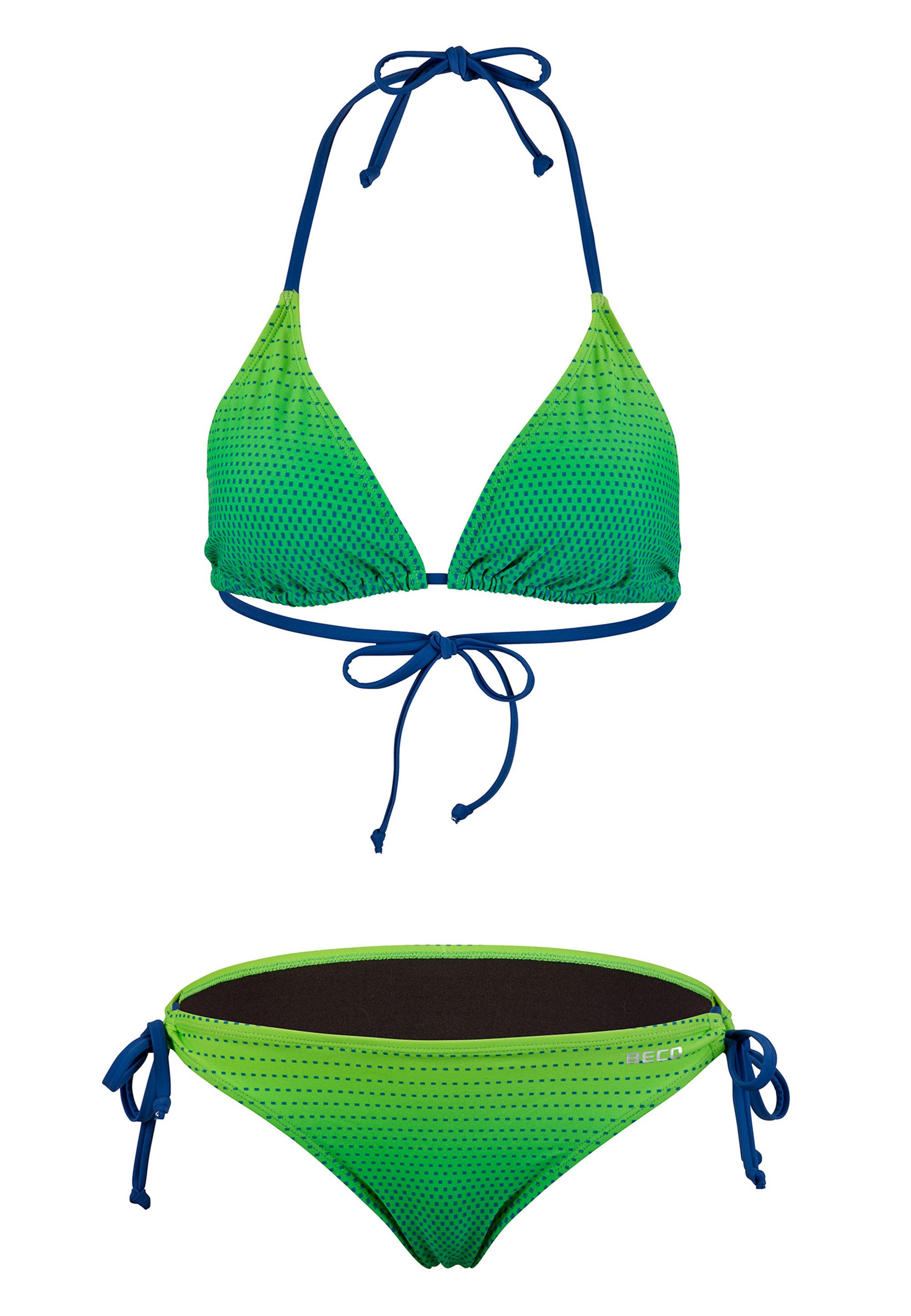Triangel-Bikini-Top Gradient Dots