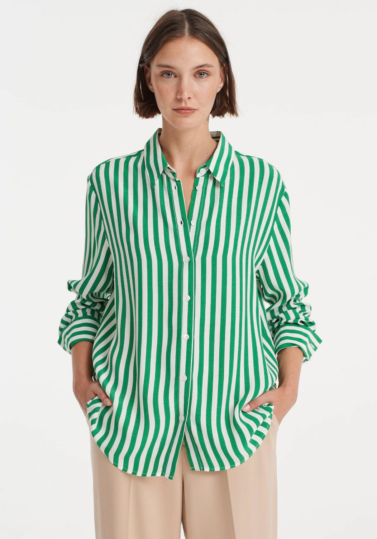 OPUS Blusenshirt grün (1-tlg) online kaufen | OTTO
