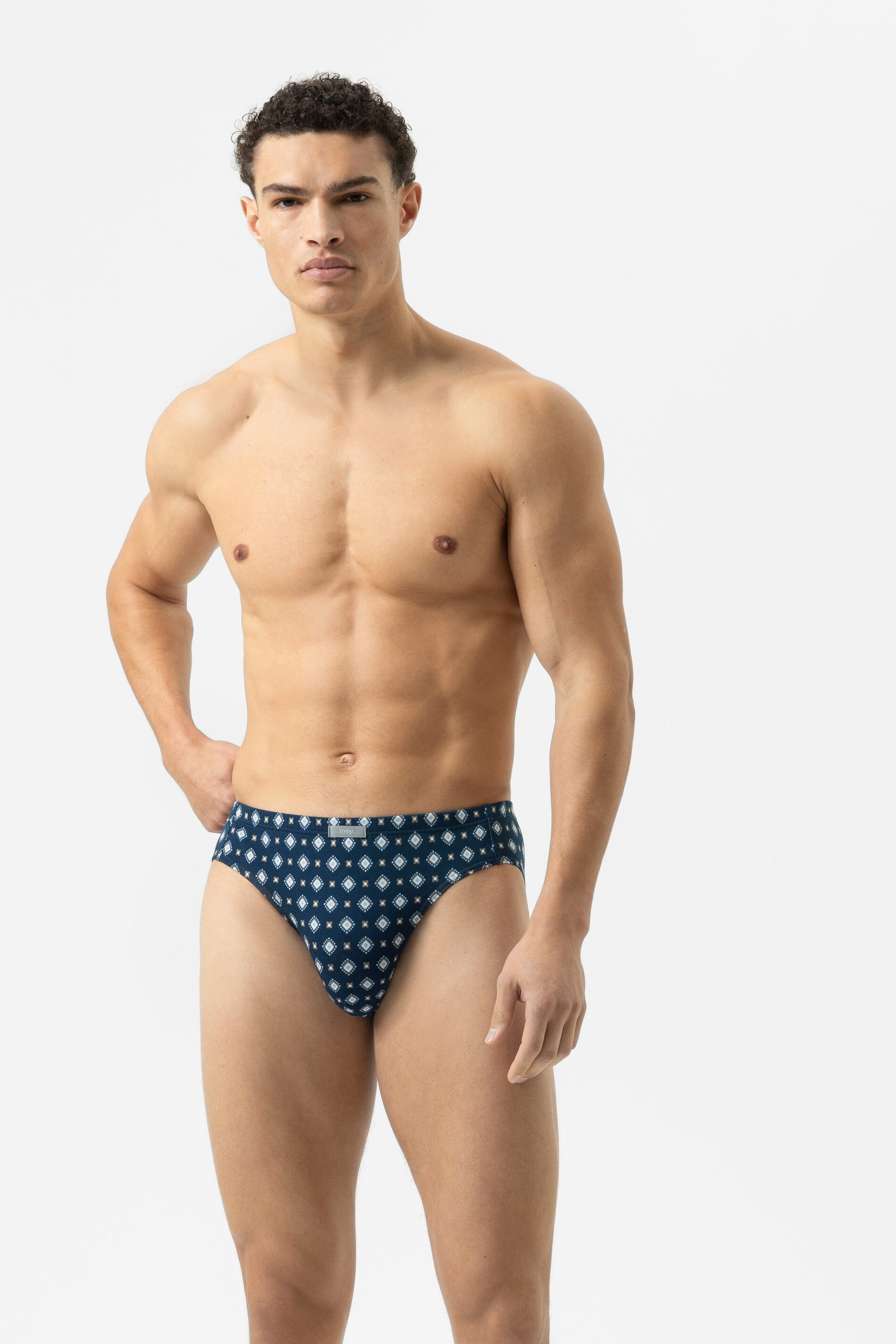 Mey Jazz-Pants Slips Serie Classic Blue Tie Minimal-Print (1-St., 1er-Pack) günstig online kaufen