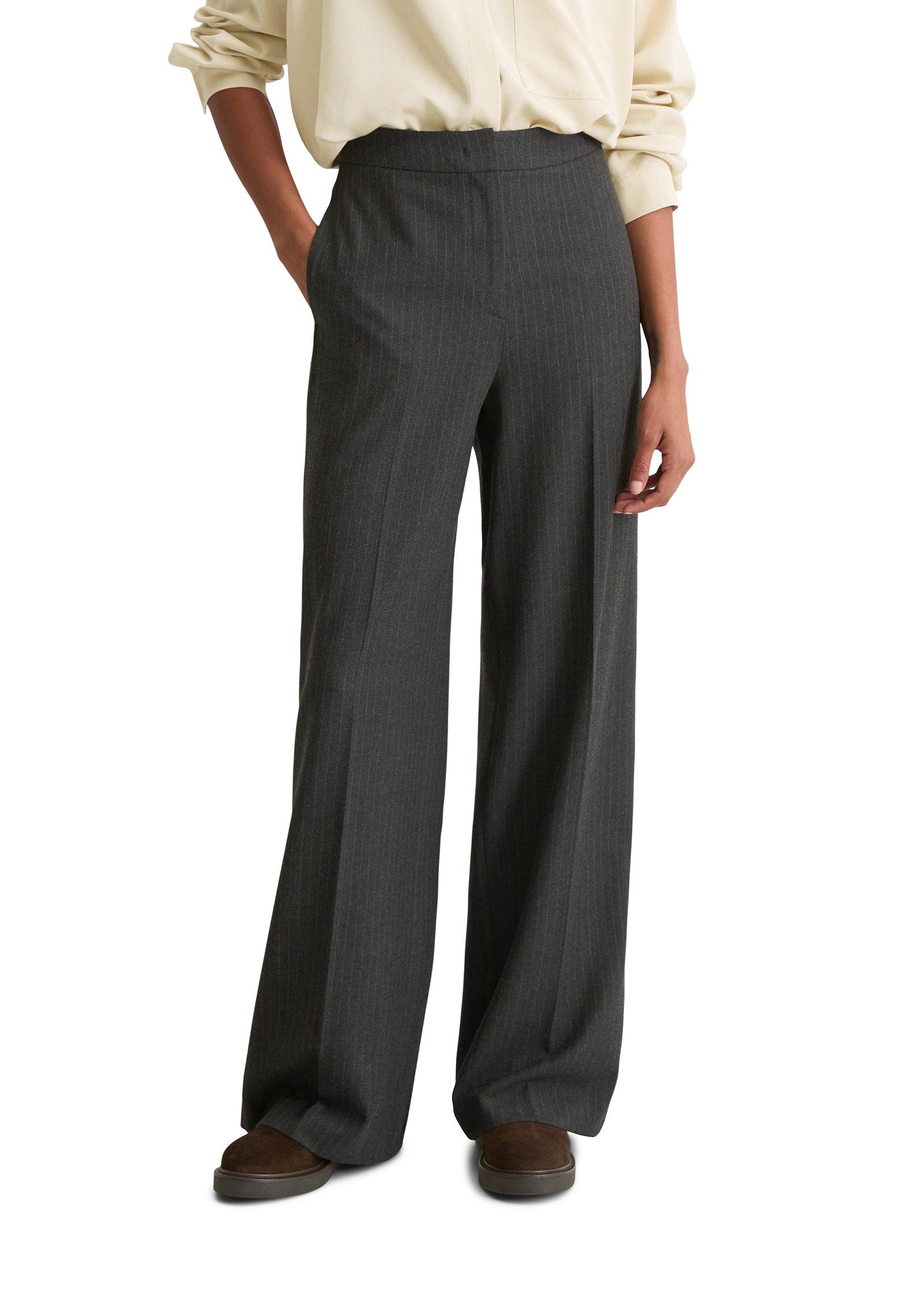 Marc O'Polo Chinohose aus weichem Flanell günstig online kaufen