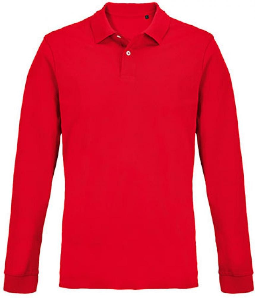 SOLS Langarm-Poloshirt Unisex Pacific Polo Shirt Longsleeve Langarm Shirt