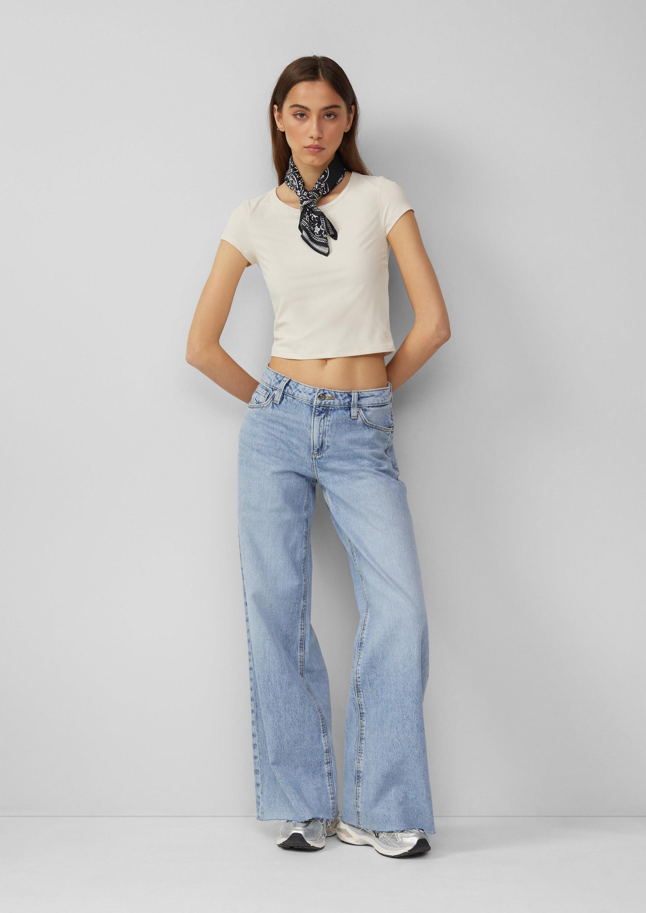 QS Weite Jeans Jeans-Hose CATIE (1-tlg) günstig online kaufen