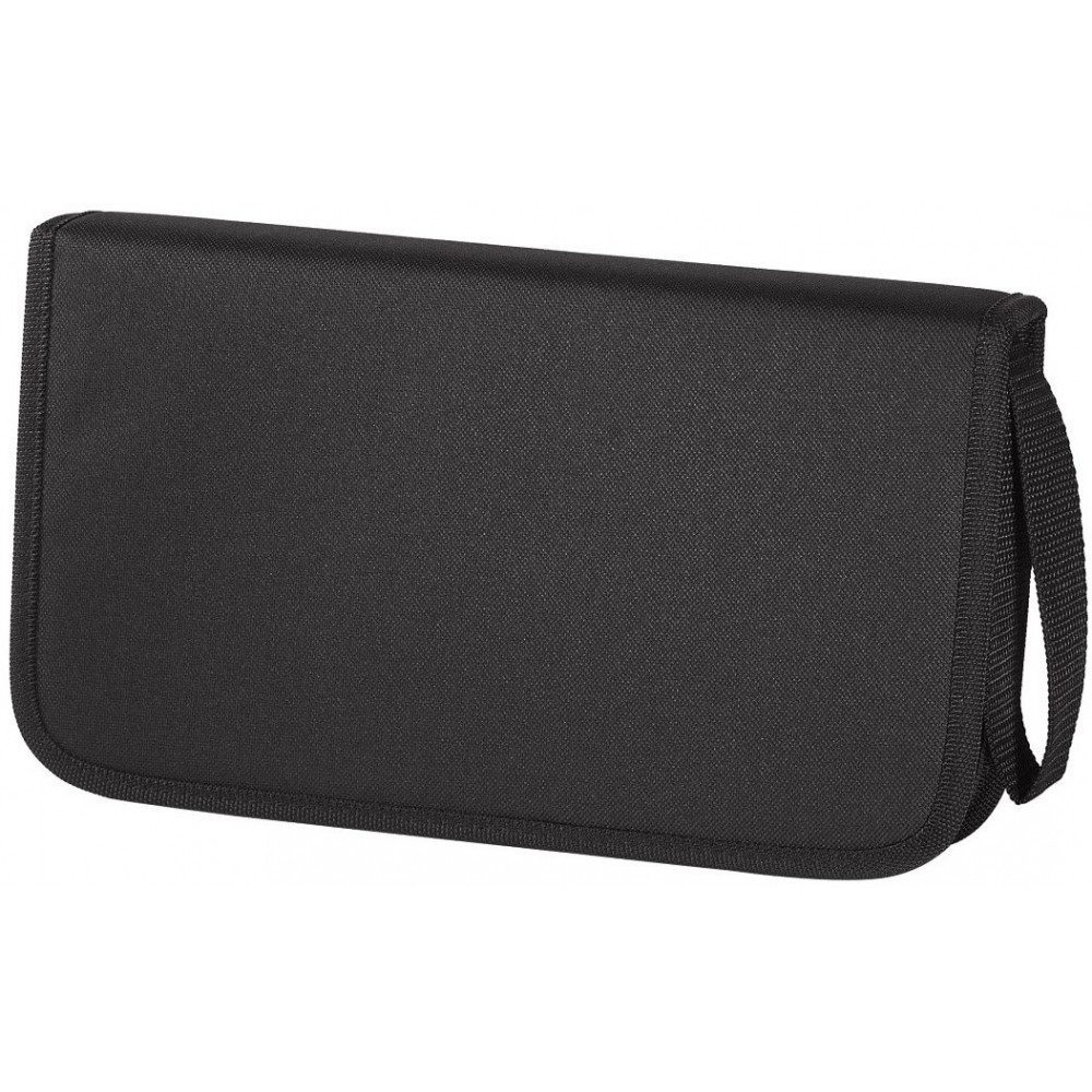 Hama Aufbewahrungsbox Hama Nylon Tasche für 64 CDs schwarz - CD-Tasche. (CD-Tasche)
