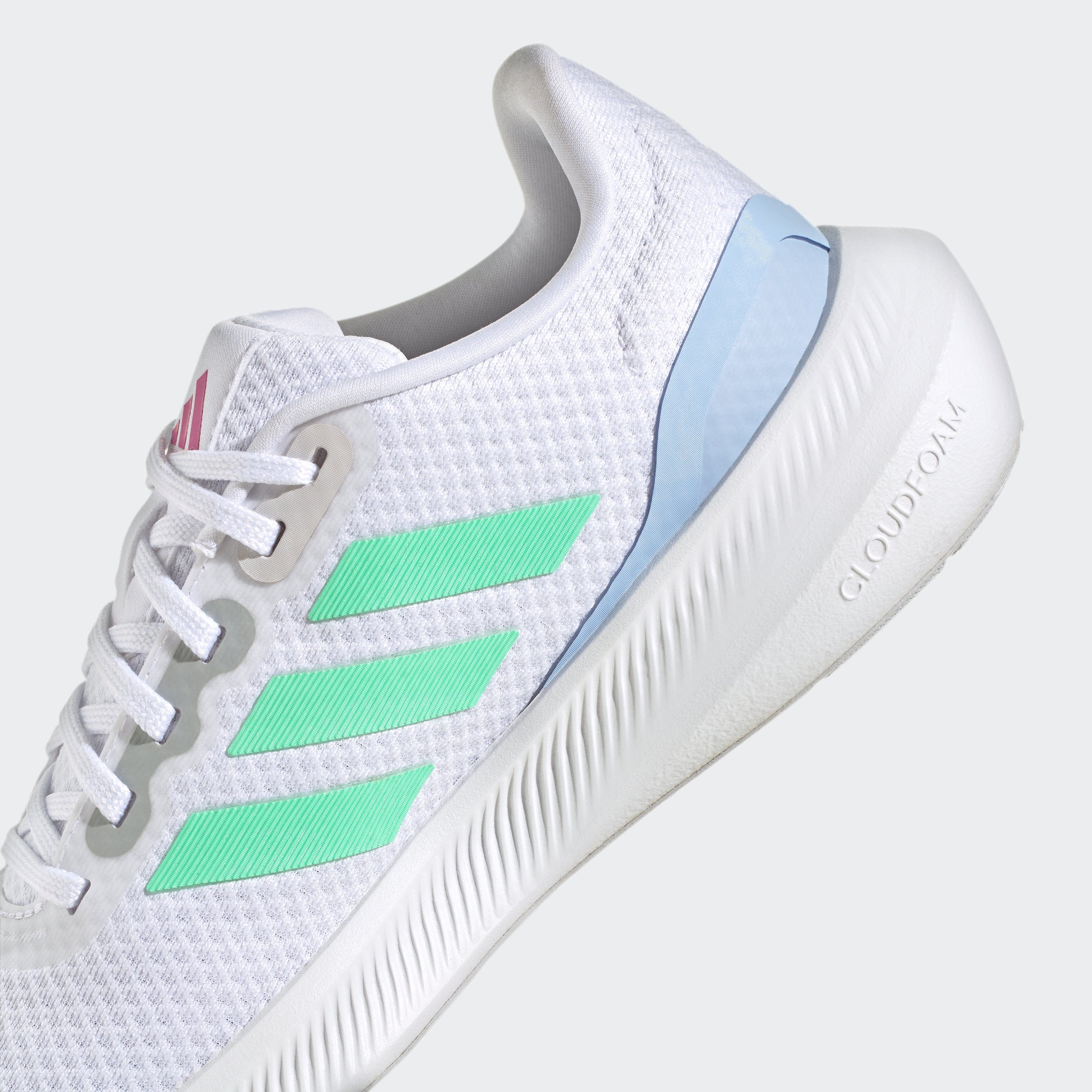 adidas Performance 3 Pulse Mint / Blue Cloud Dawn White Laufschuh RUNFALCON 