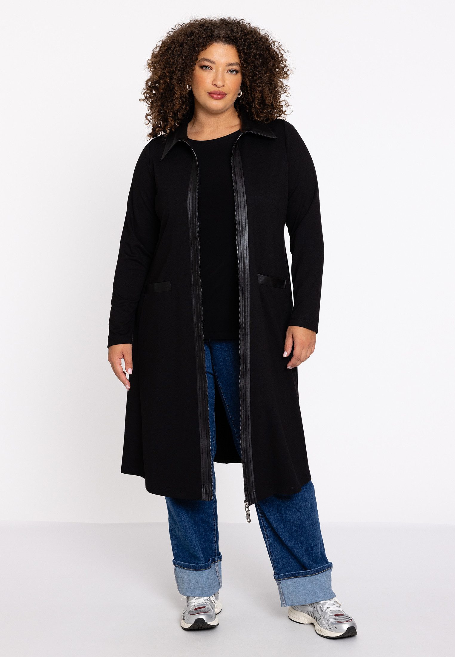 YOEK Langmantel Damen Jacke Große Größen günstig online kaufen