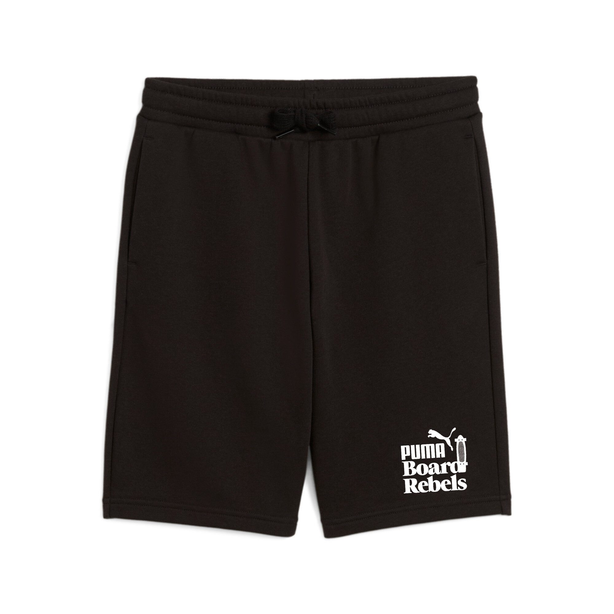 PUMA Trainingsshorts MID90S LONG SHORTS TR B sportlicher Stil, für Jugendliche, mit auffälligen Grafikprints