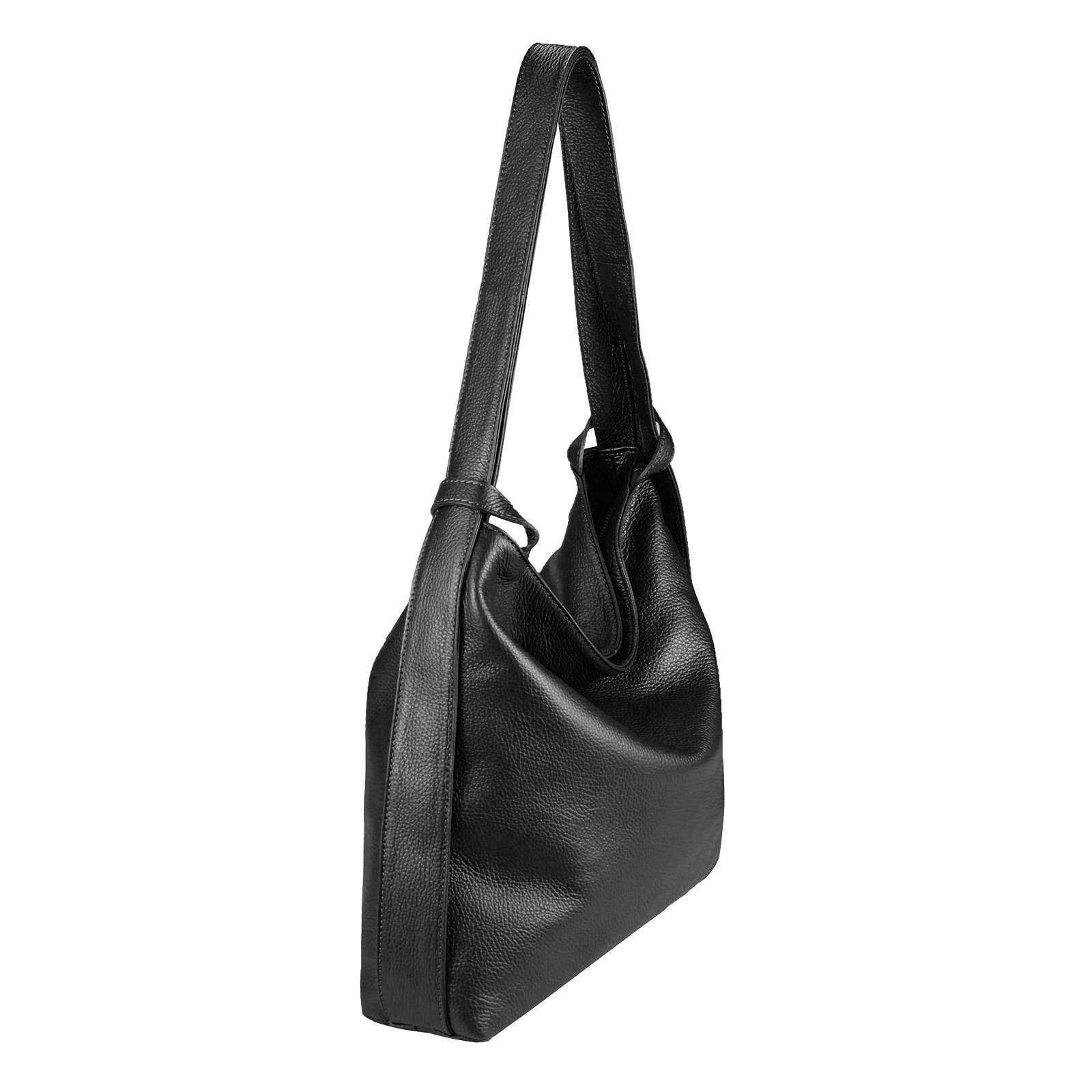 ITALYSHOP24 Schultertasche Made in Italy Damen Leder Tasche Schultertasche, günstig online kaufen