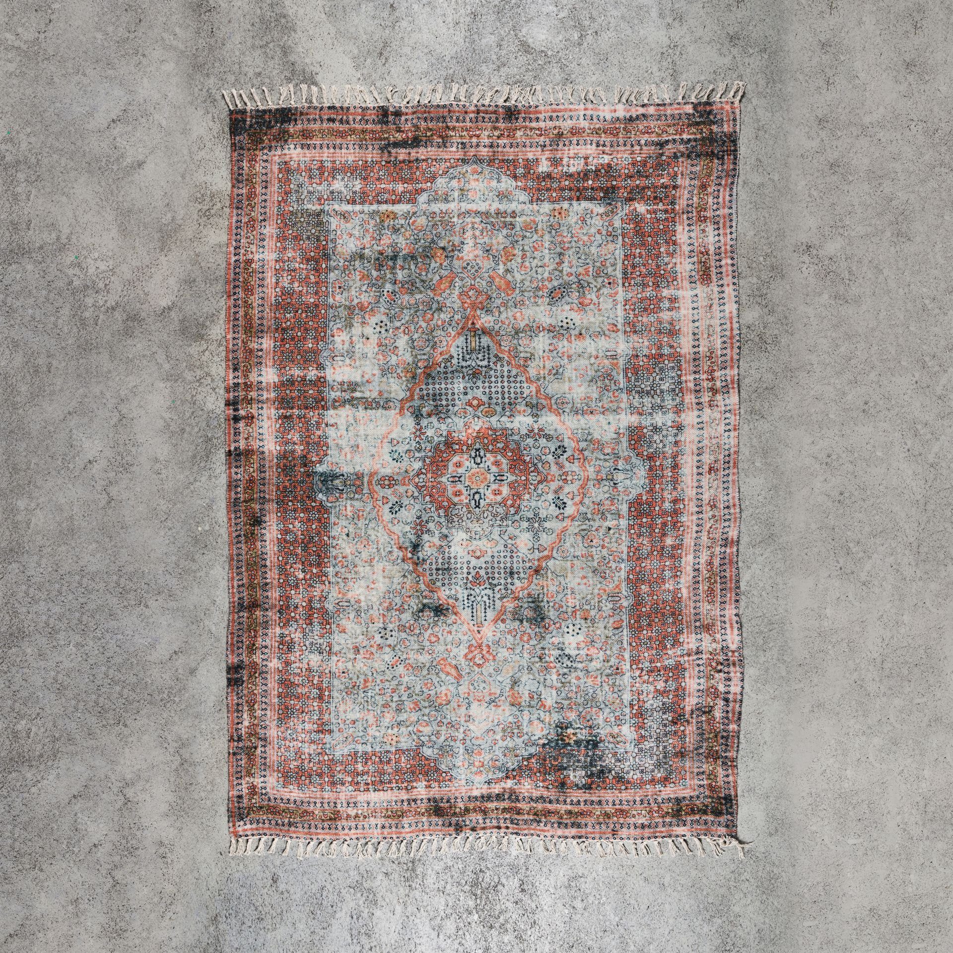 Teppich »Semalia«, carla&marge, rechteckig, Vintage-Teppich aus Chenille-Baumwolle,  orientalisch, Wohnzimmer online kaufen | OTTO