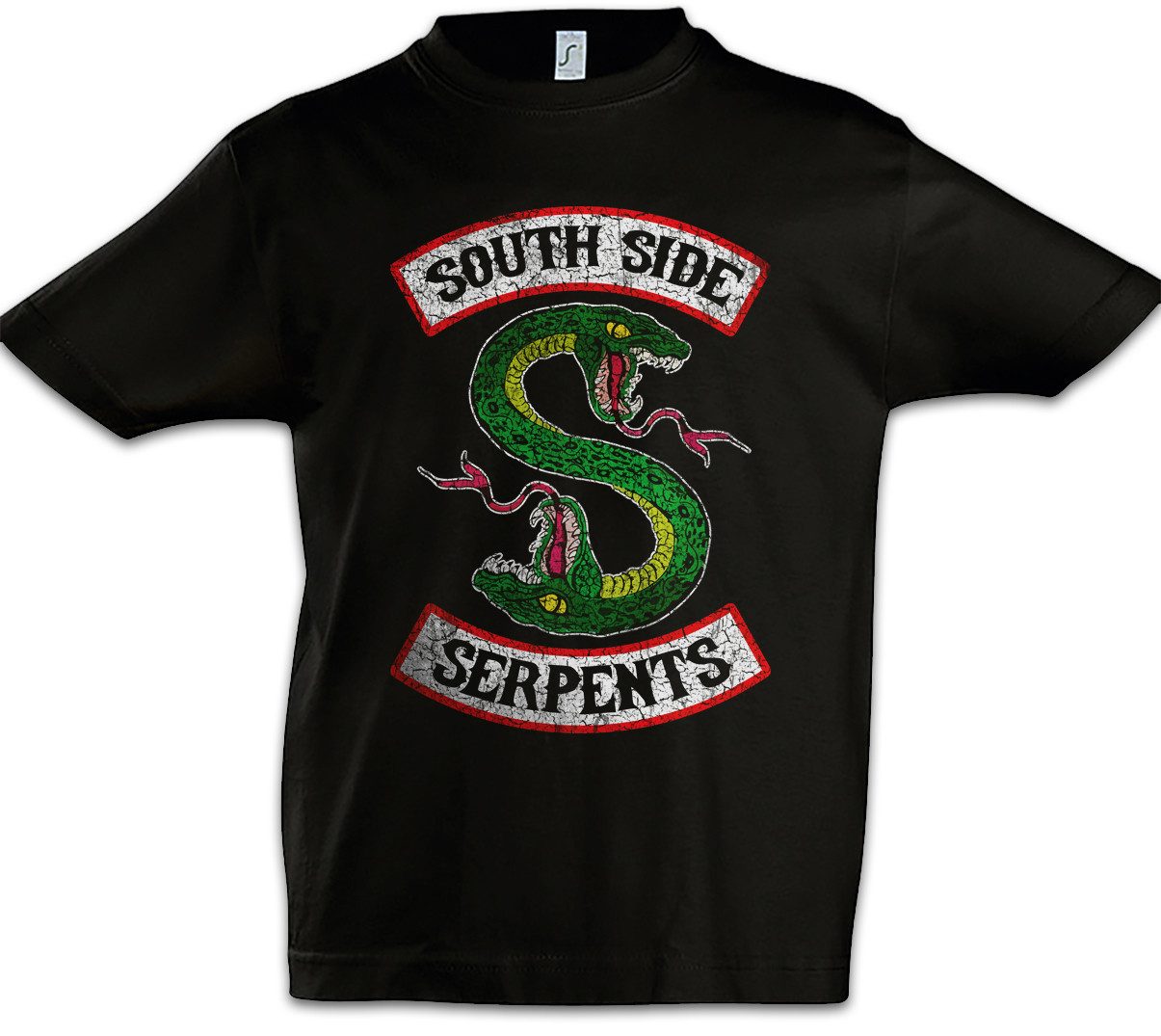 Urban Backwoods Print-Shirt South Side Serpents Kinder T-Shirt FP Schlange Archie Snake Snakes Mc (1-tlg) Motorcycle Club Riverdale