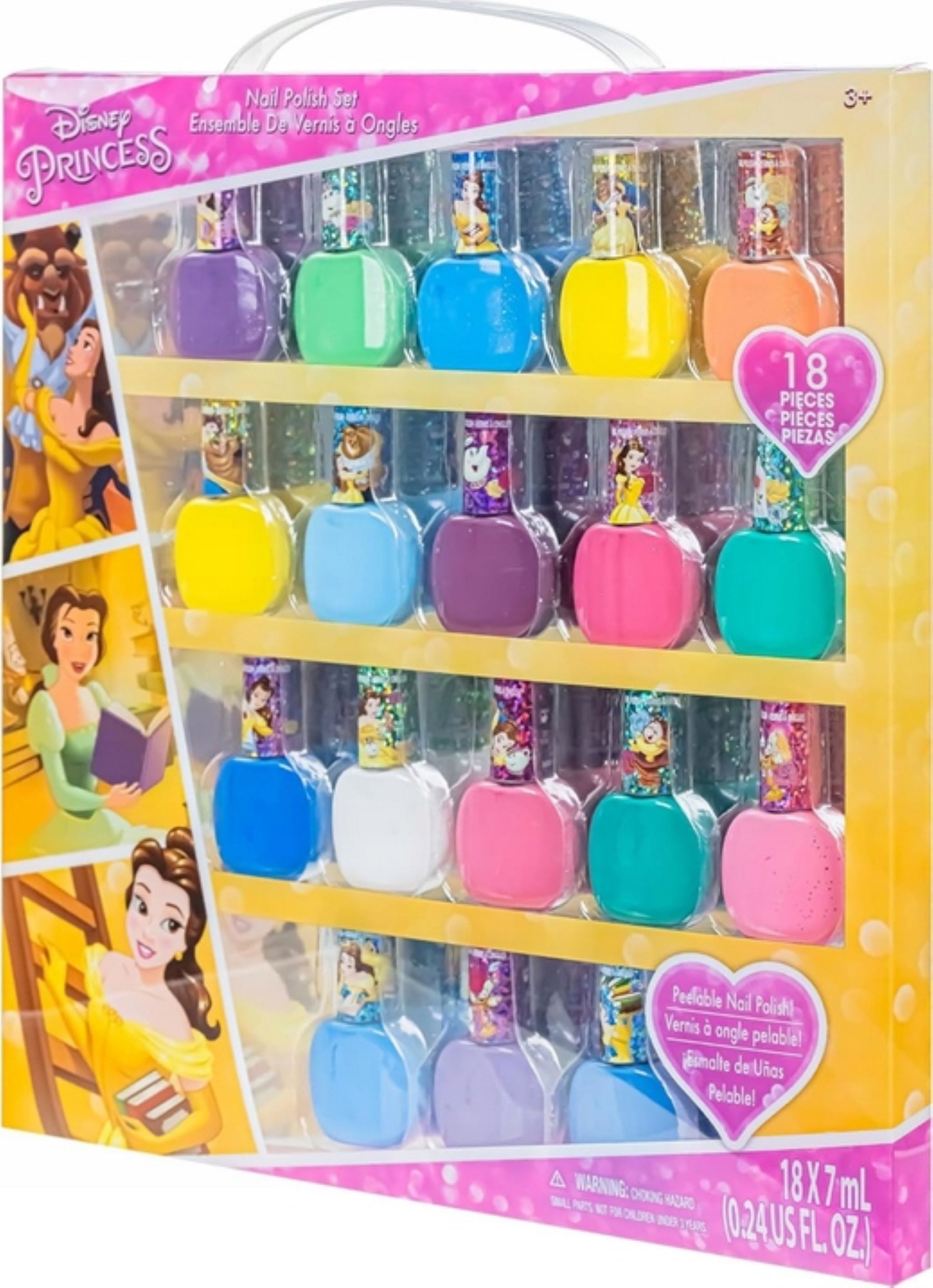 Disney Nagellack Disney Princess Nagellack-Set für Mädchen - 18 Stück, 18-tlg.