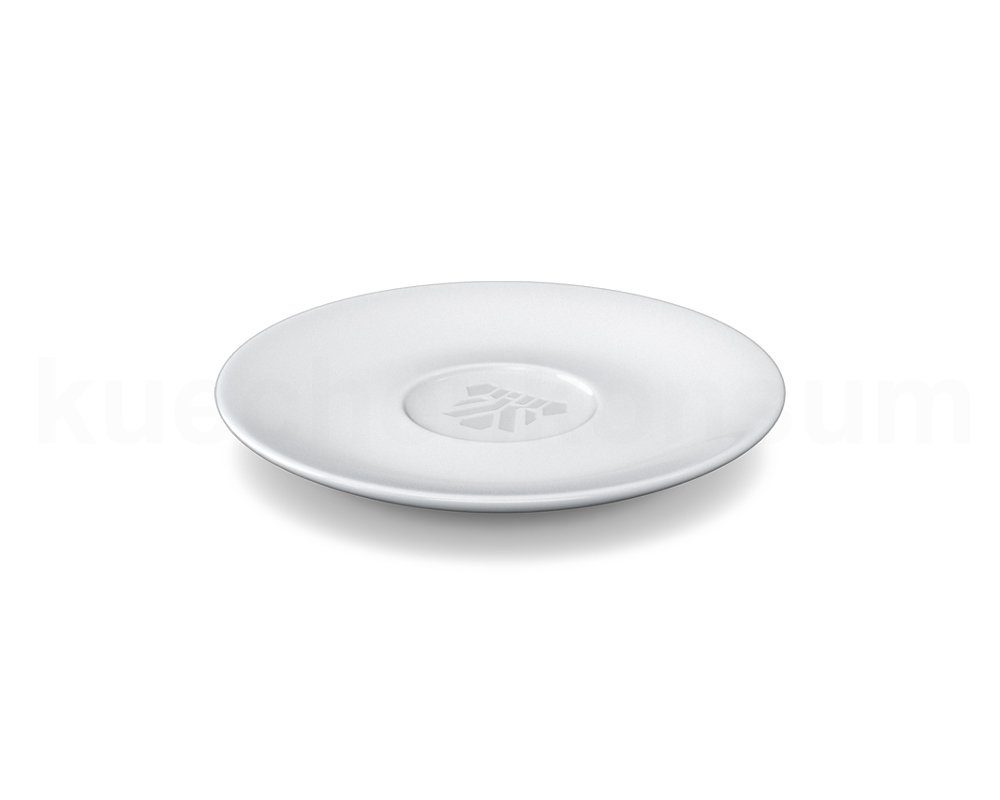 FIFTYEIGHT PRODUCTS Untertasse TV Tasse Unterteller 62 für Kaffeetasse 15cm weiß, TV Tasse Unterteller 62 für Kaffeetasse 15cm weiß