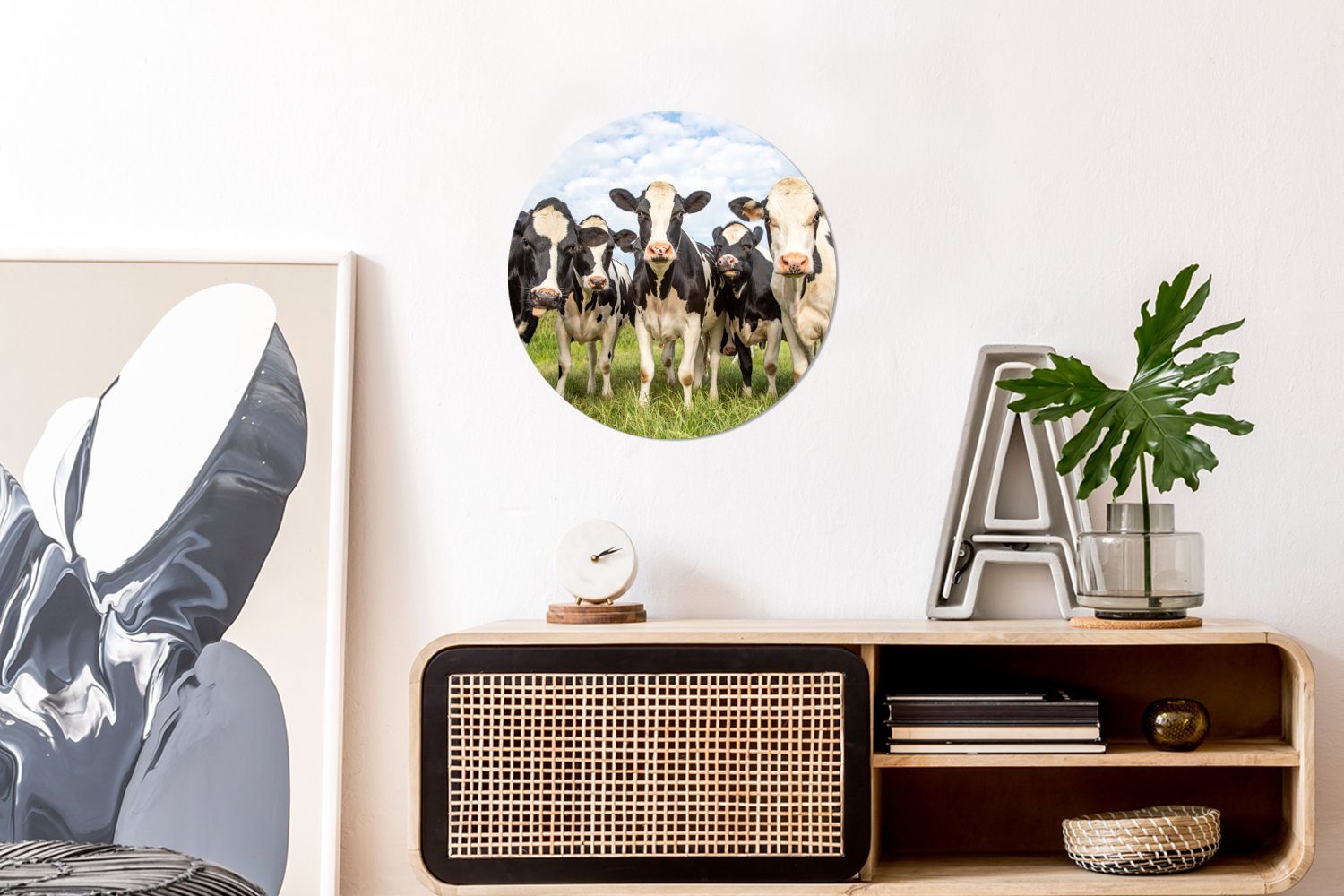 MuchoWow Wandsticker Kühe - Weide - günstig online kaufen