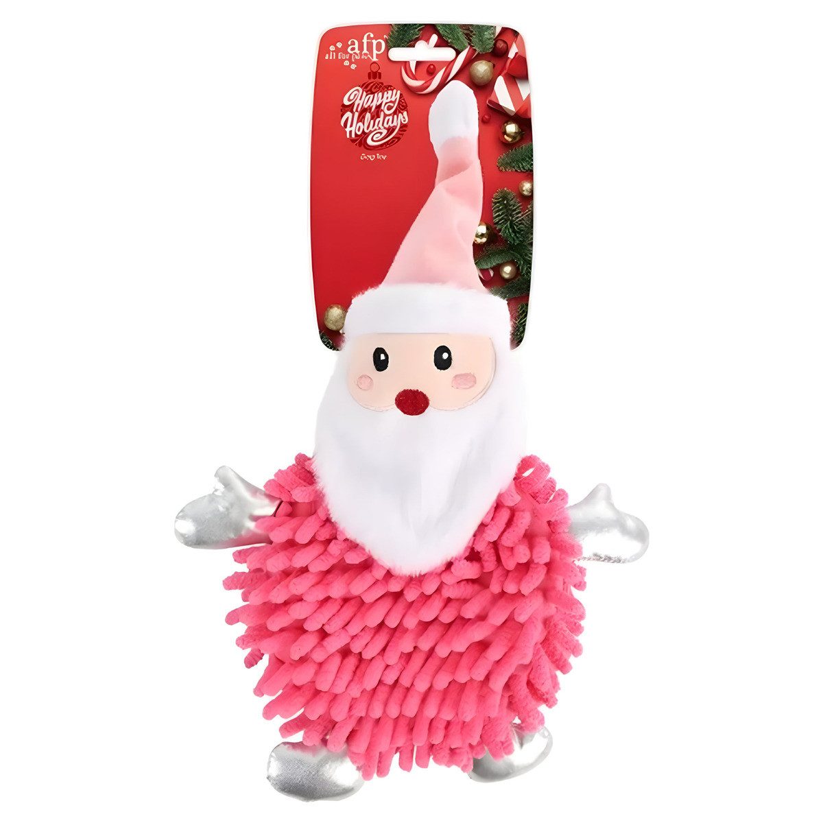 all for paws Tierkuscheltier Hundespielzeug Happy Holidays Big Belly Weihnachtsmann