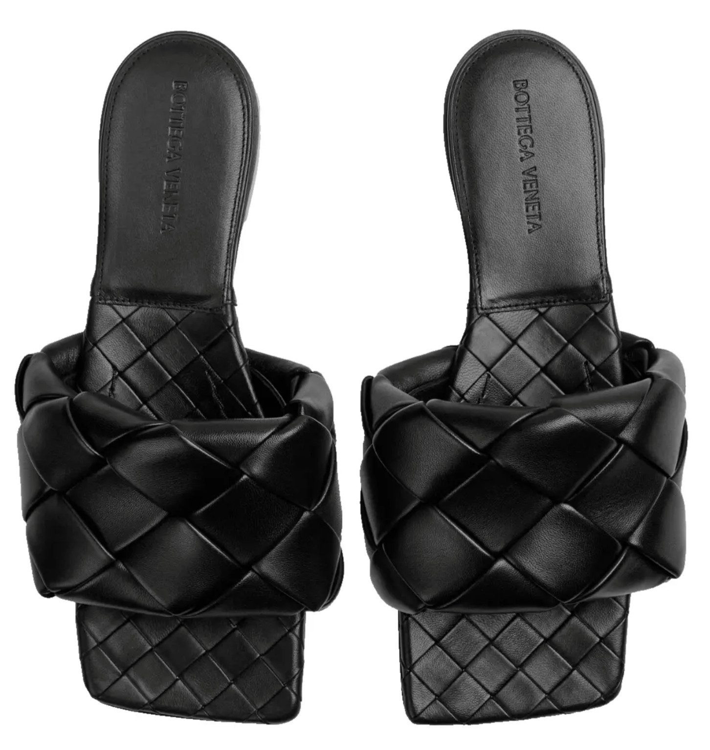 BOTTEGA VENETA BV Lido Slides Intrecciato Pantoletten Sandale in der ikonischen Intrecciato-Flechttechnik
