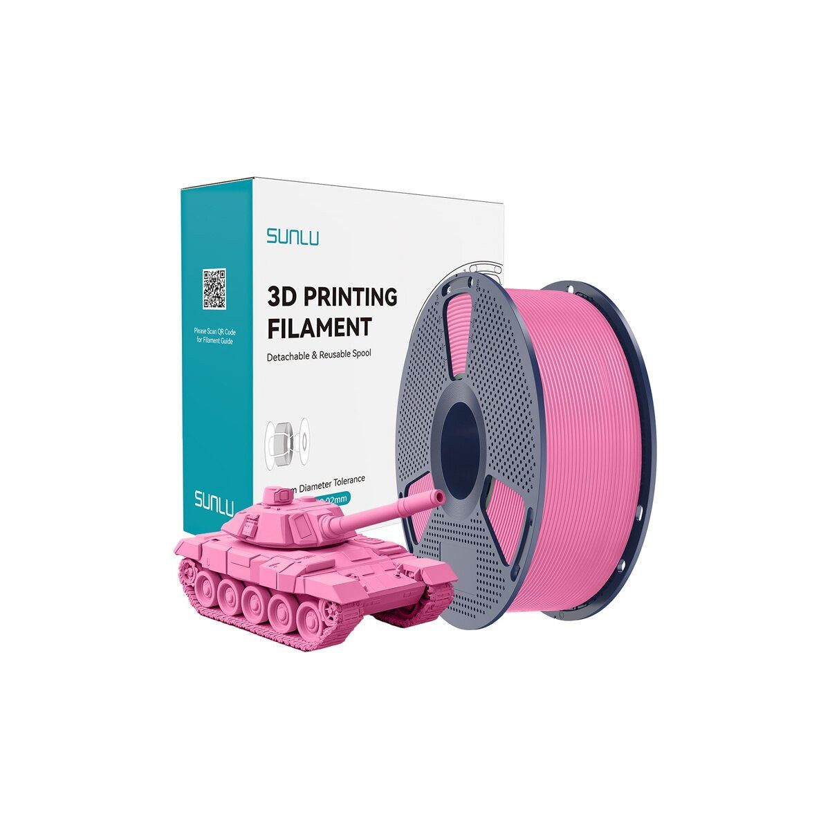 SUNLU Filament Sunlu PLA+ High Speed Filament 1,75 3D Druck