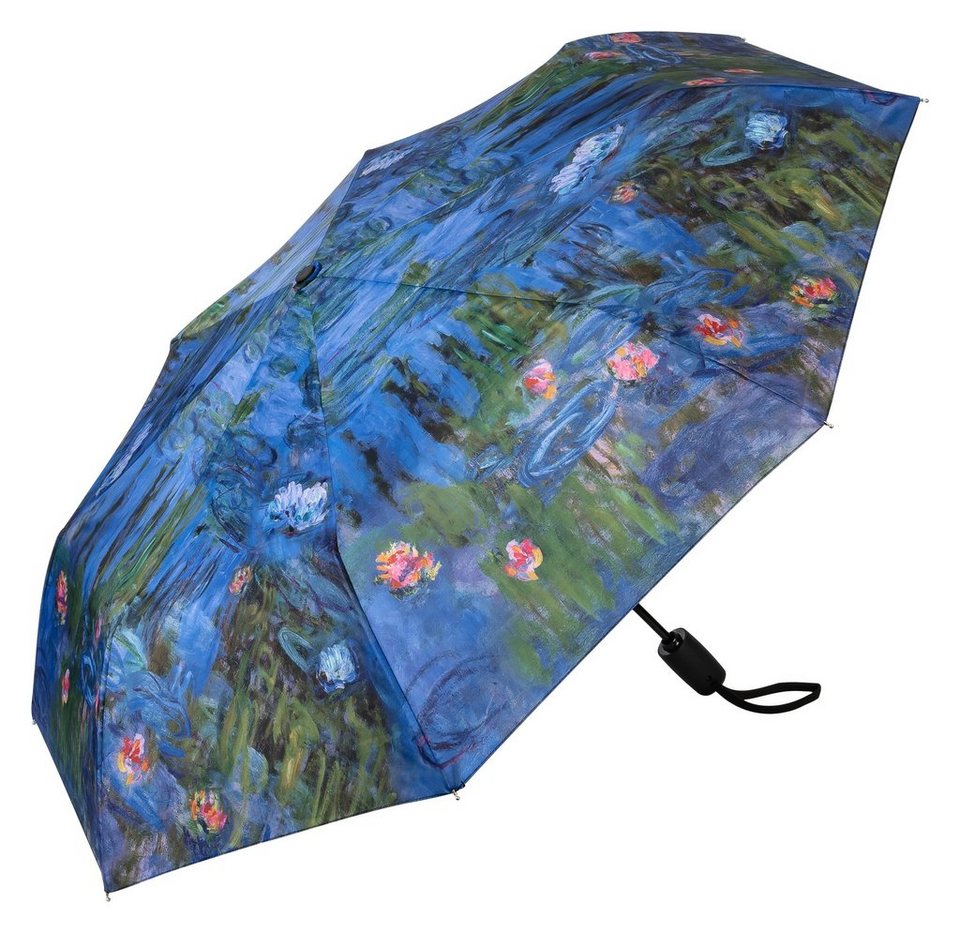 von Lilienfeld Taschenregenschirm Motivschirm Claude Monet Seerosen Kunst  Blumen Stabil Leicht, Kunstdruck