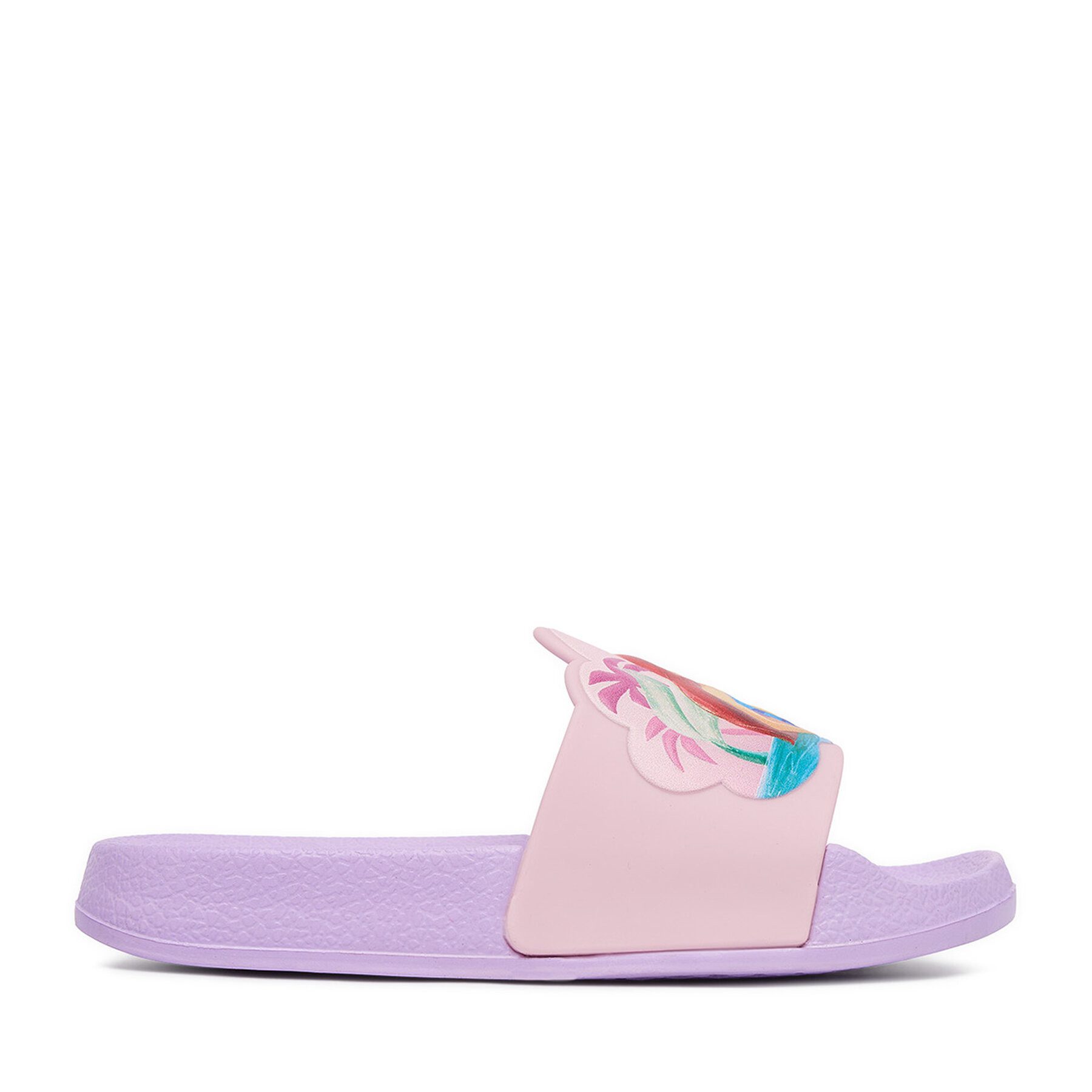PRINCESS Prinzessinnen-Flip-Flops für Mädchen, Rosa Badepantolette