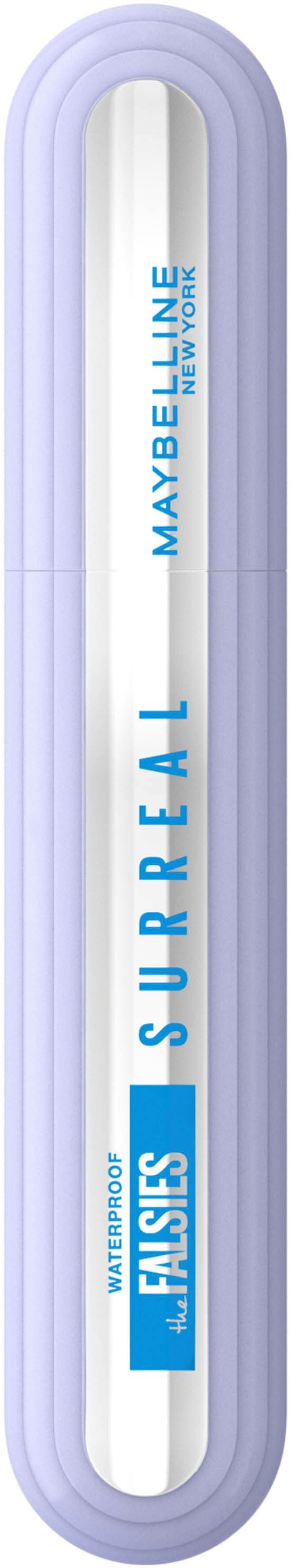 MAYBELLINE NEW YORK Mascara FALSIES SURREAL WATERPROOF, mit wasserfester Formel